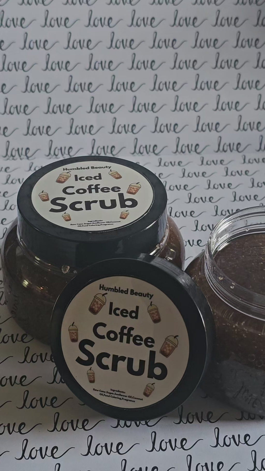 Iced Coffee Sugar Scrub