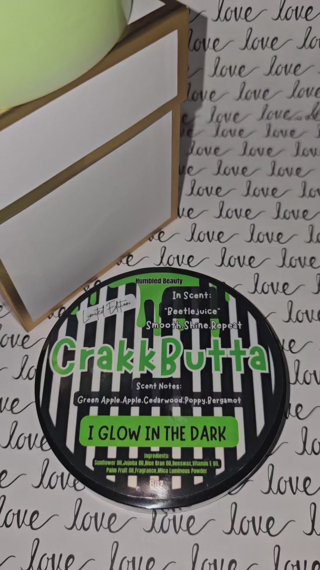 Beetjuice(Themed)Body Body w/UV Lighting