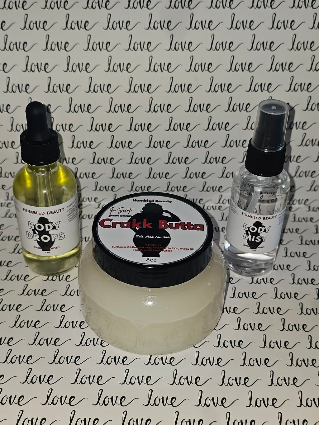 Grown Woman Crakk Butta Set