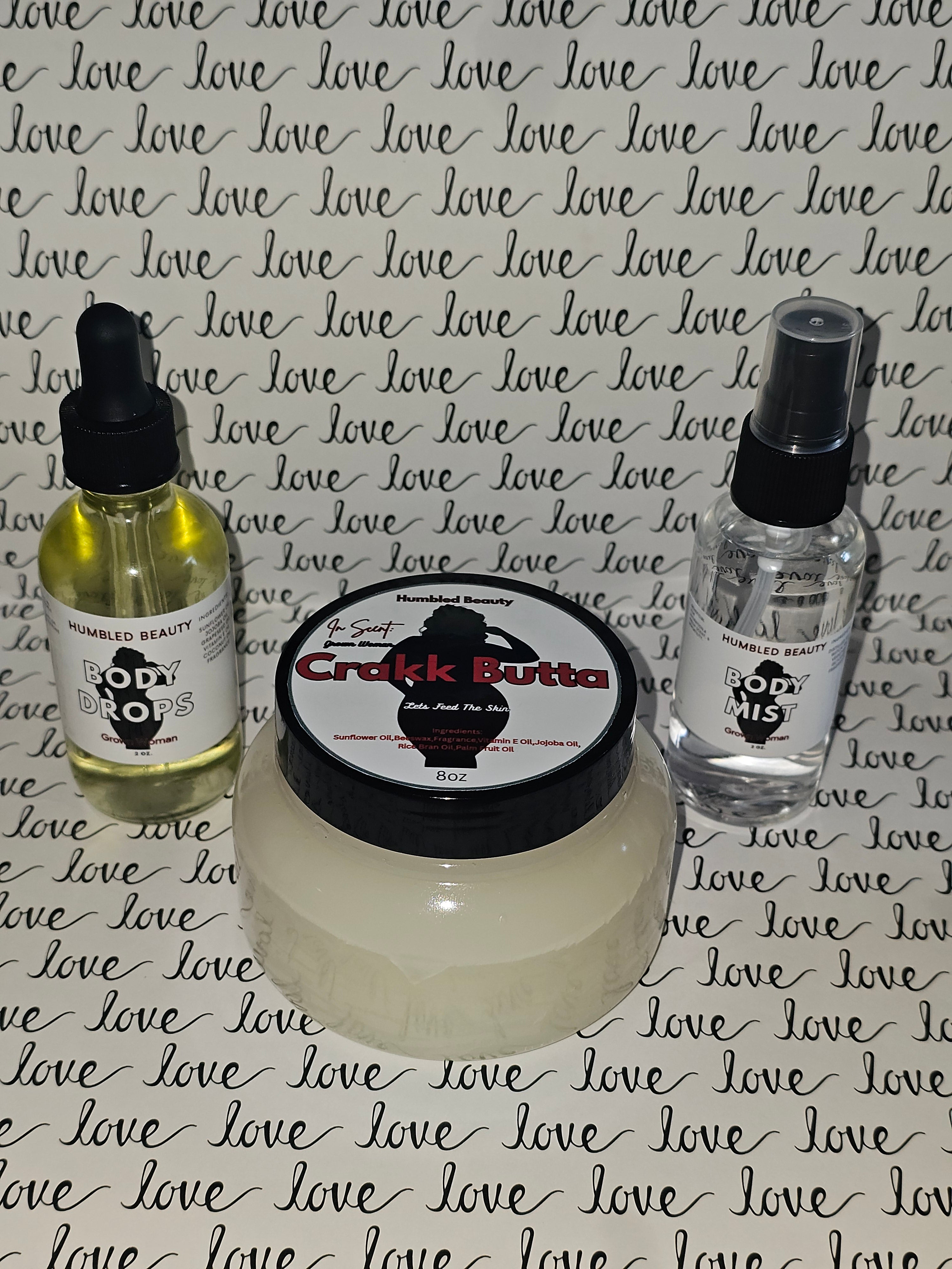 Grown Woman Crakk Butta Set