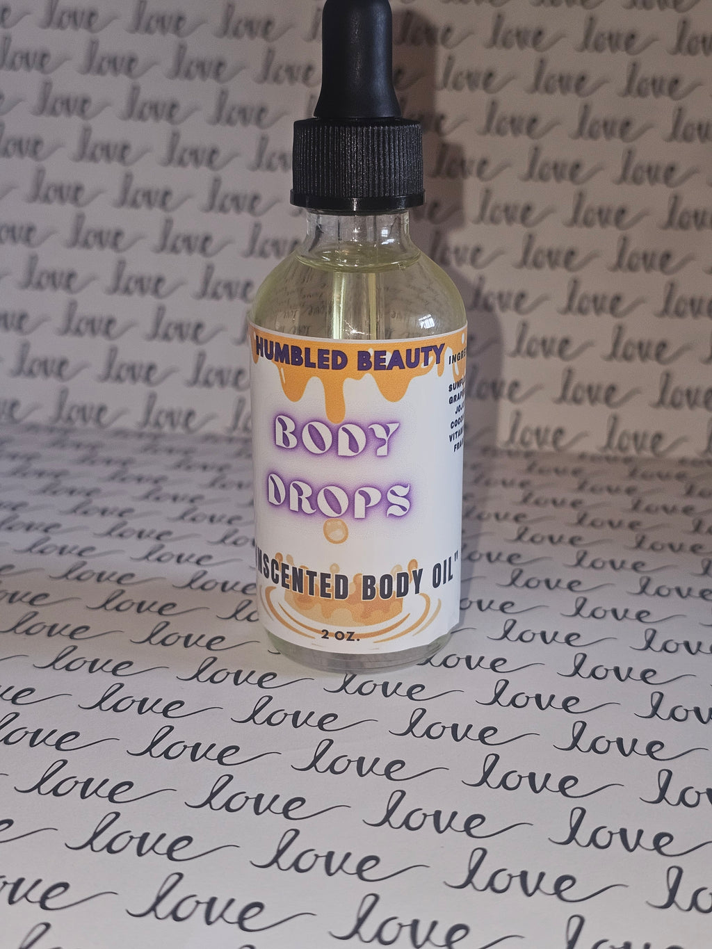 Unscented Body Drops