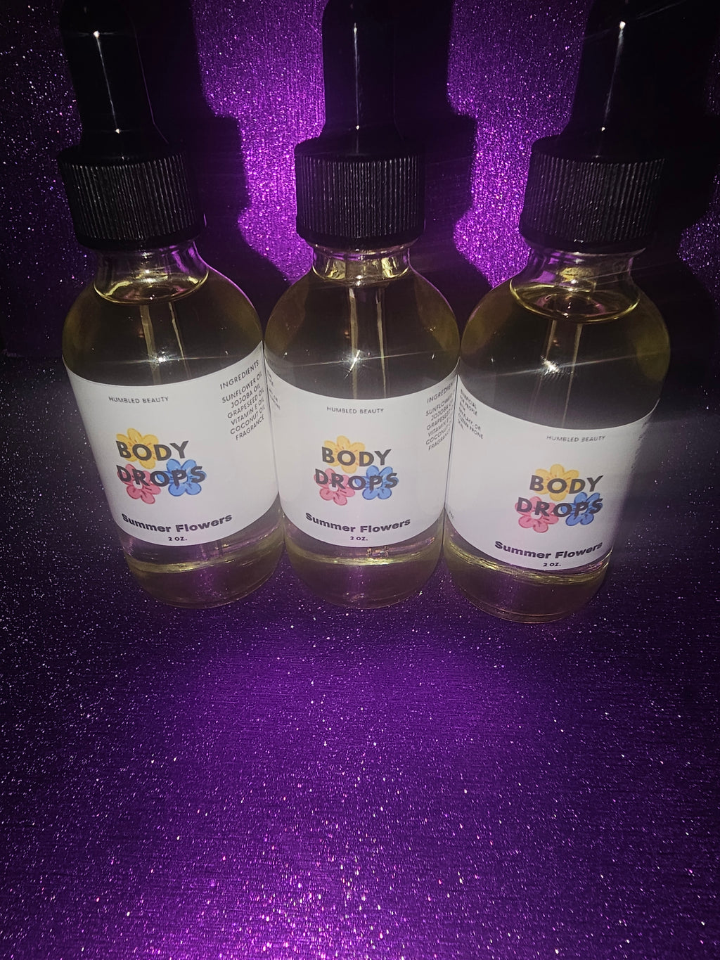 Summer Flowers Body Drops