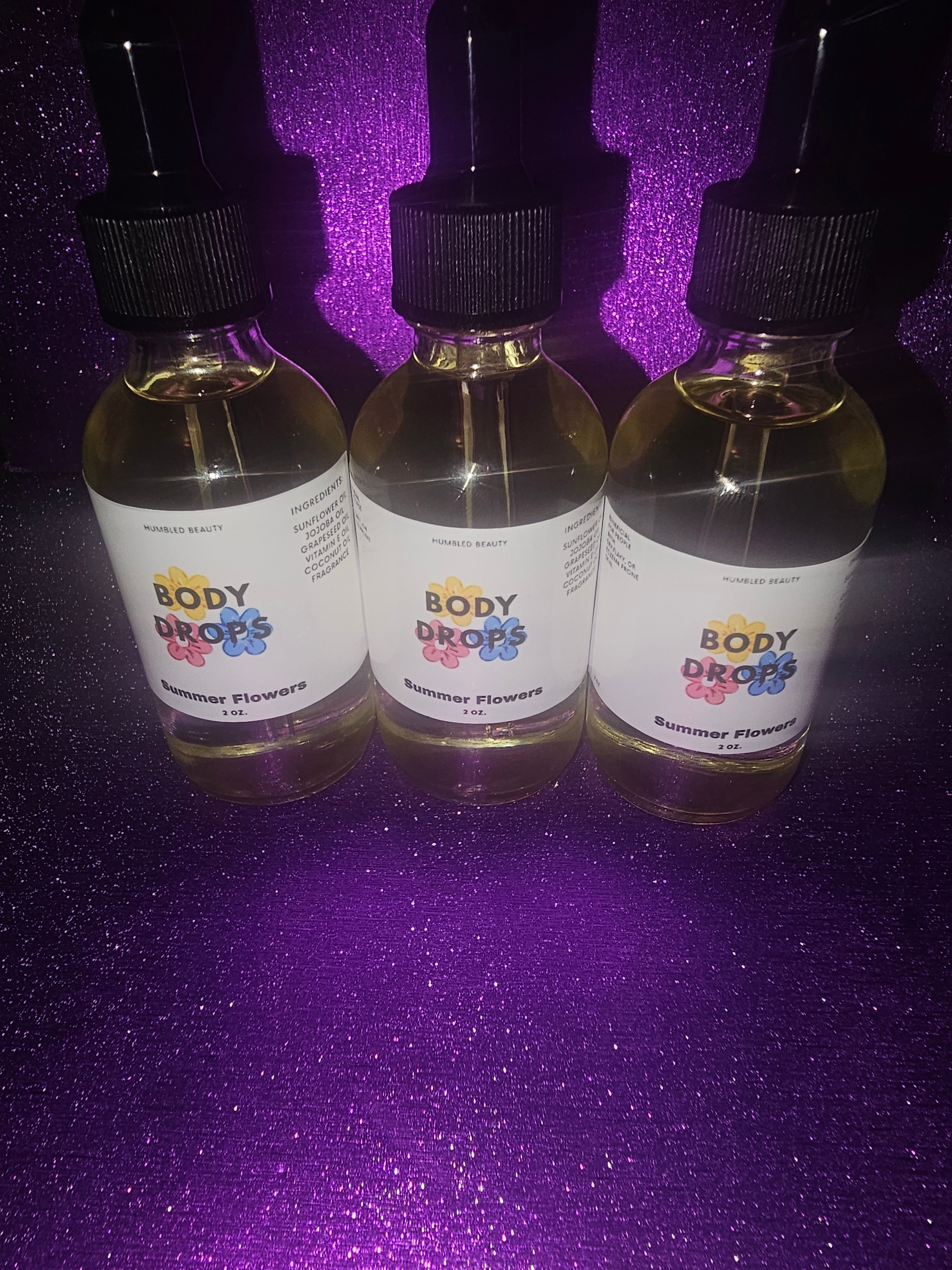Summer Flowers Body Drops