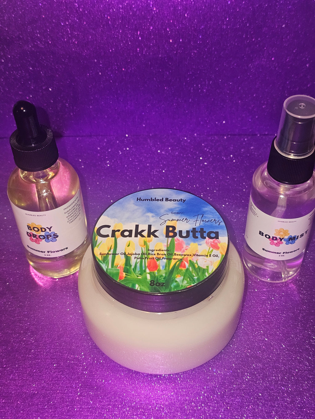 Summer Flowers Body Butta Set