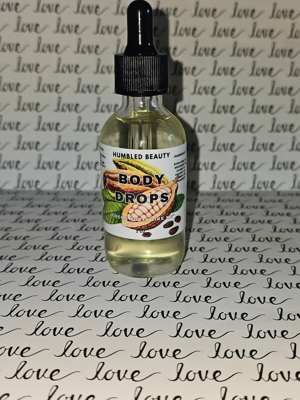 "Cocoa Butta Like Me" Body Drops