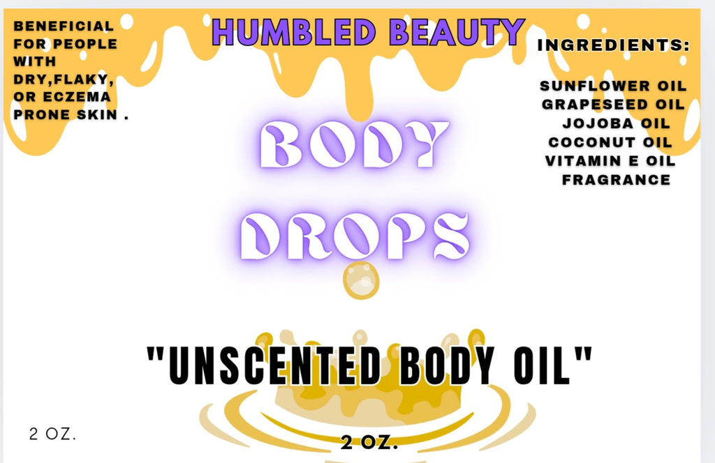Unscented Body Drops