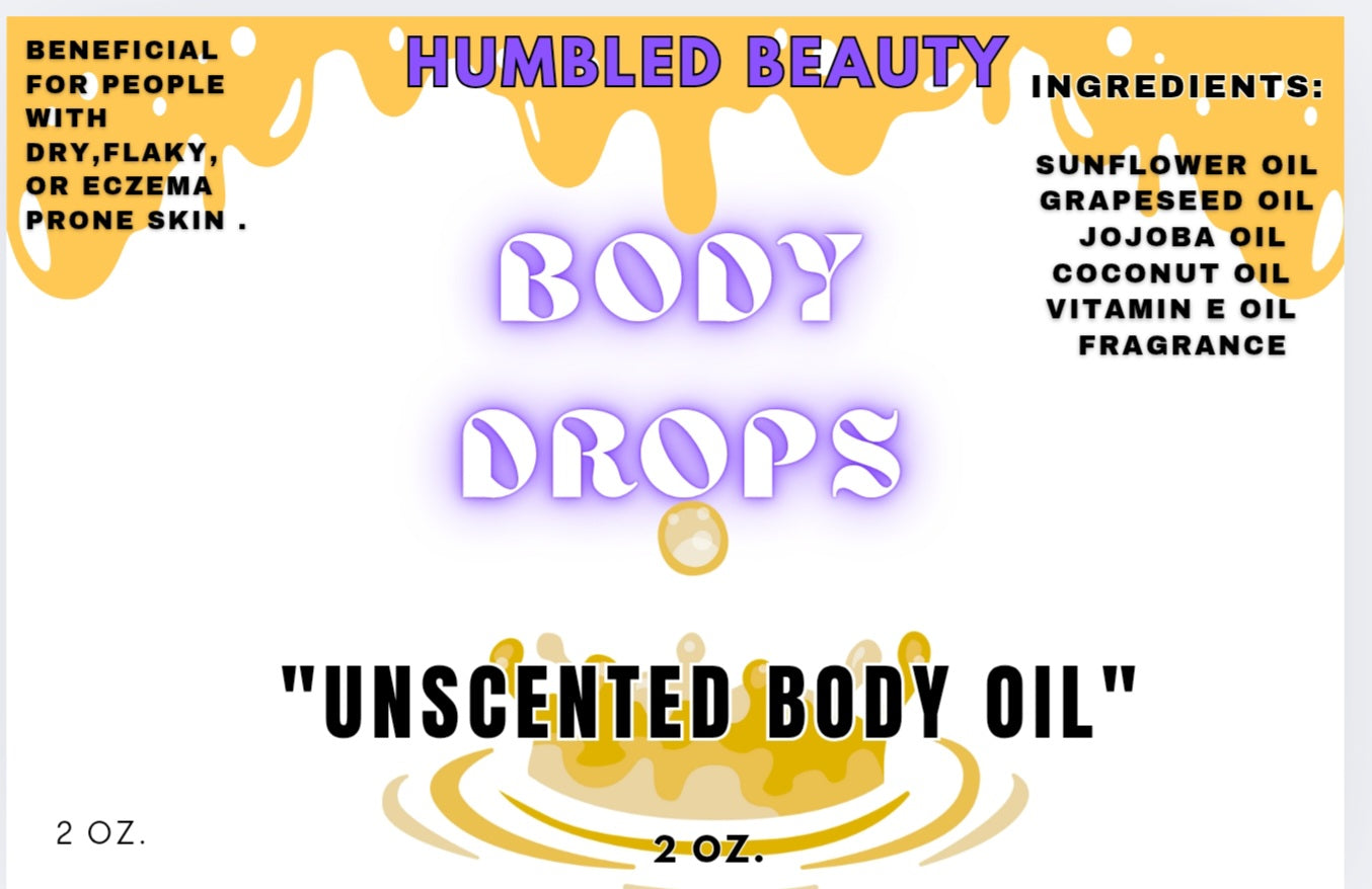 Unscented Body Drops