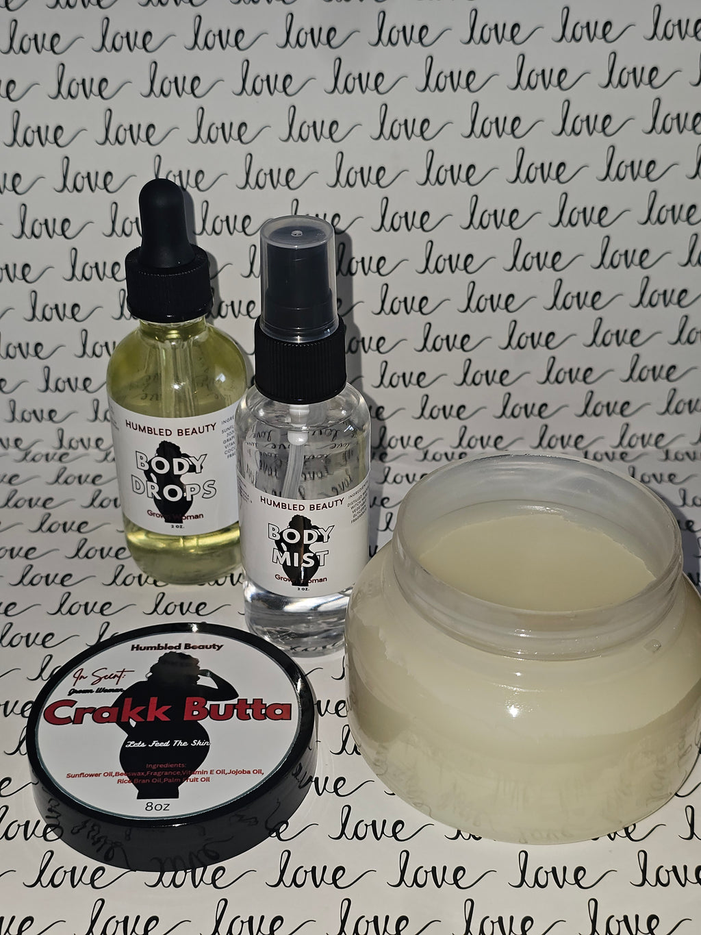 Grown Woman Crakk Butta Set