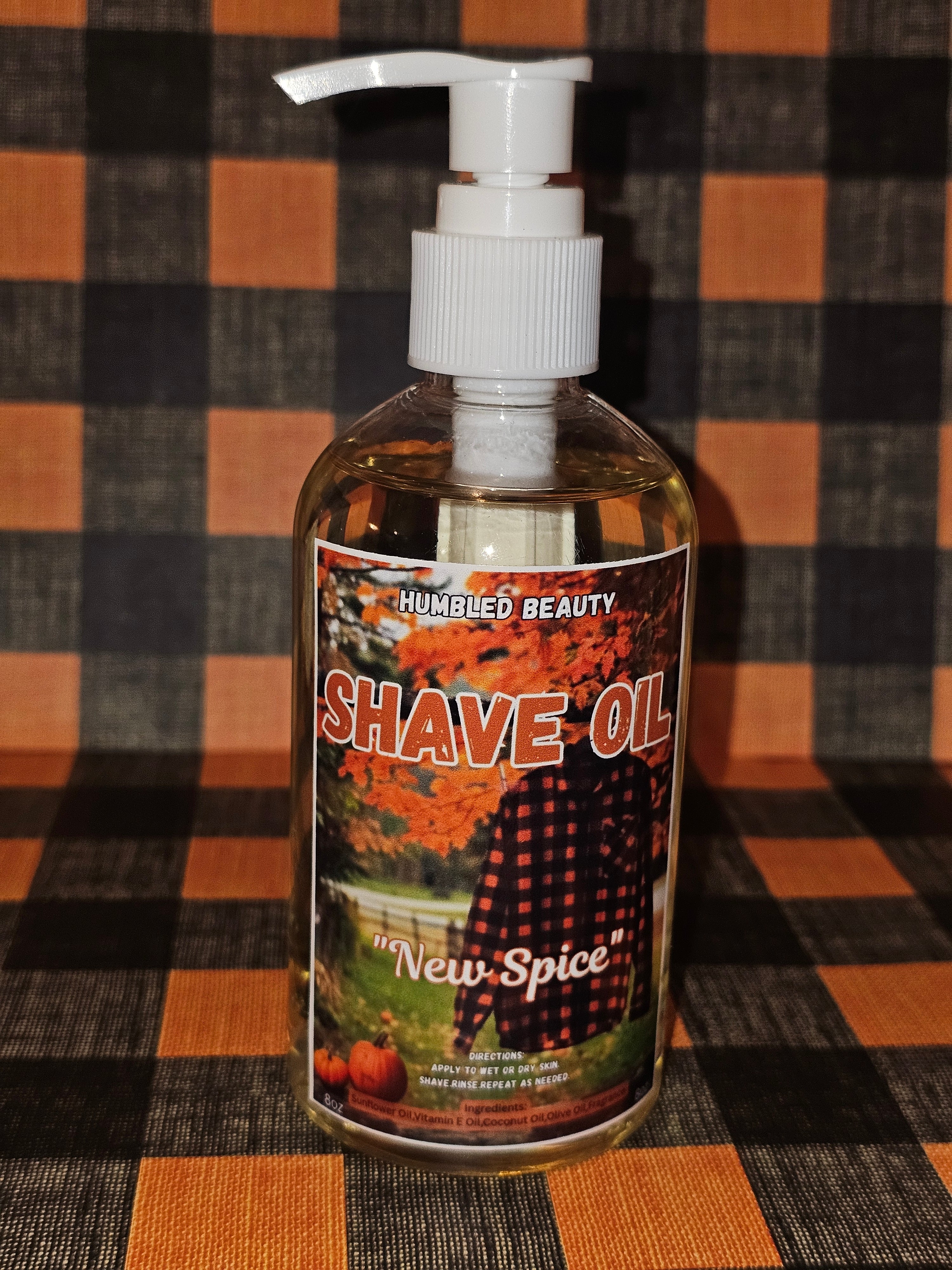 New Spice Shave Oil