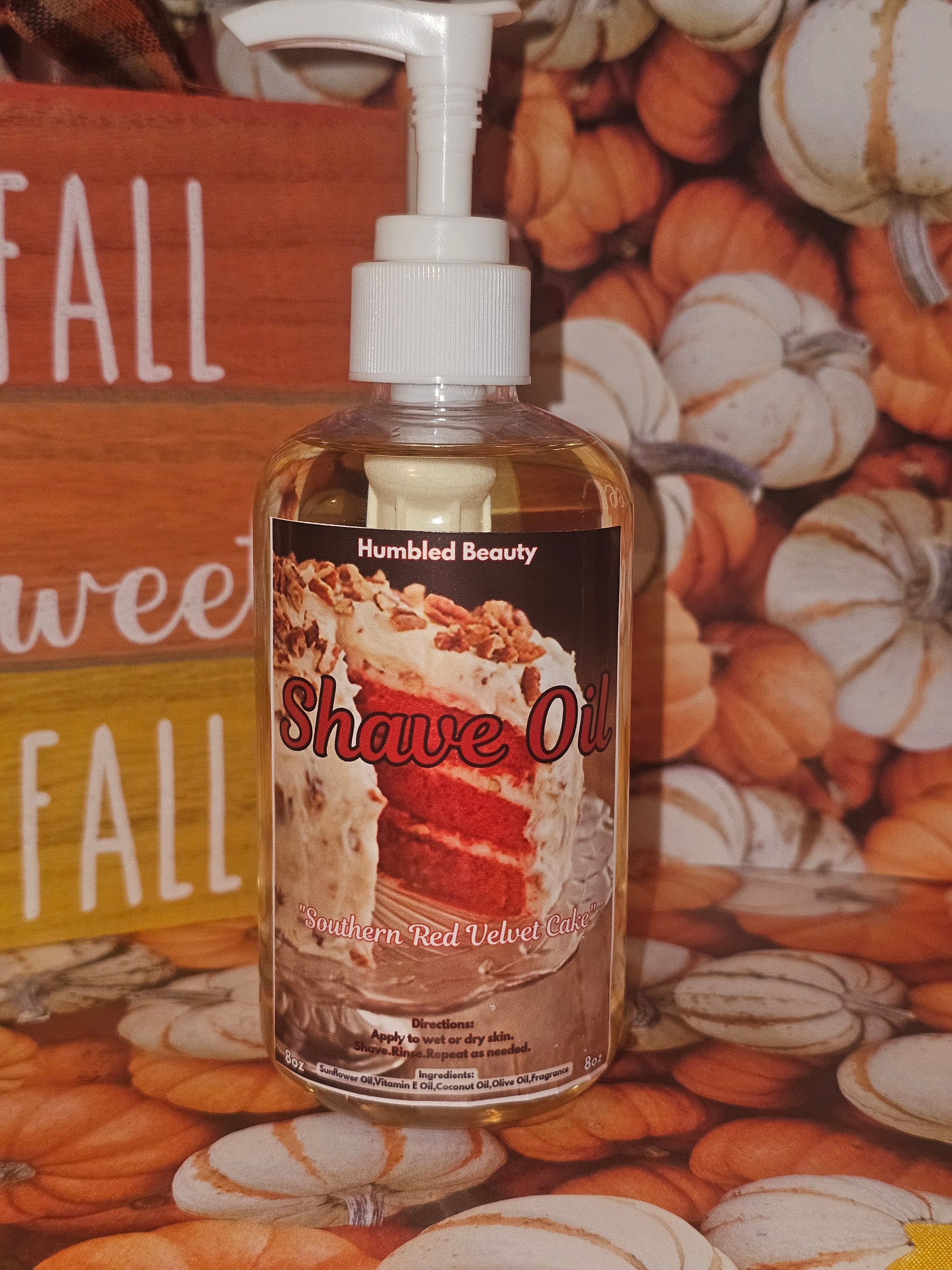 Southern Red Velvet Shave Oil