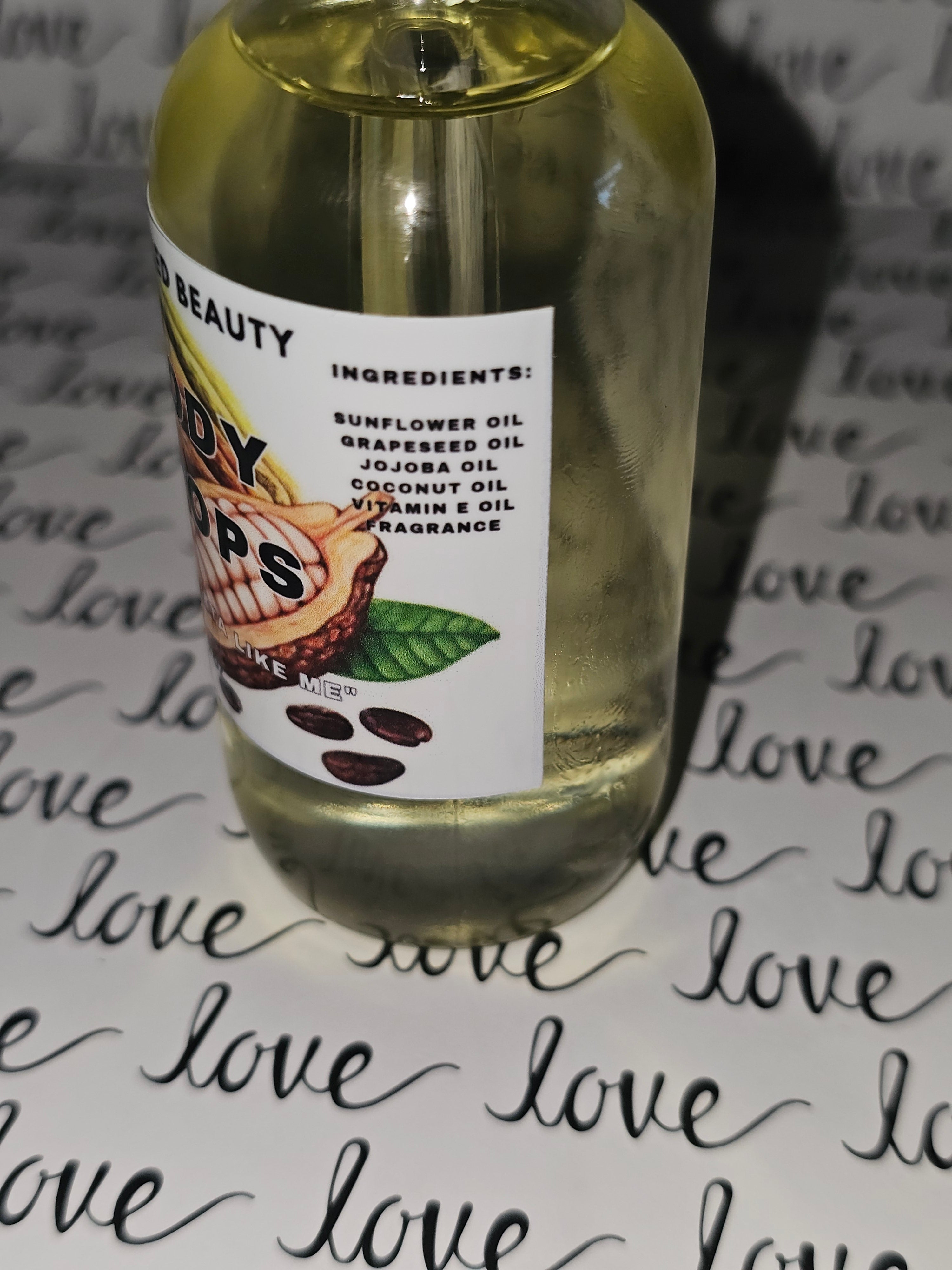 "Cocoa Butta Like Me" Body Drops