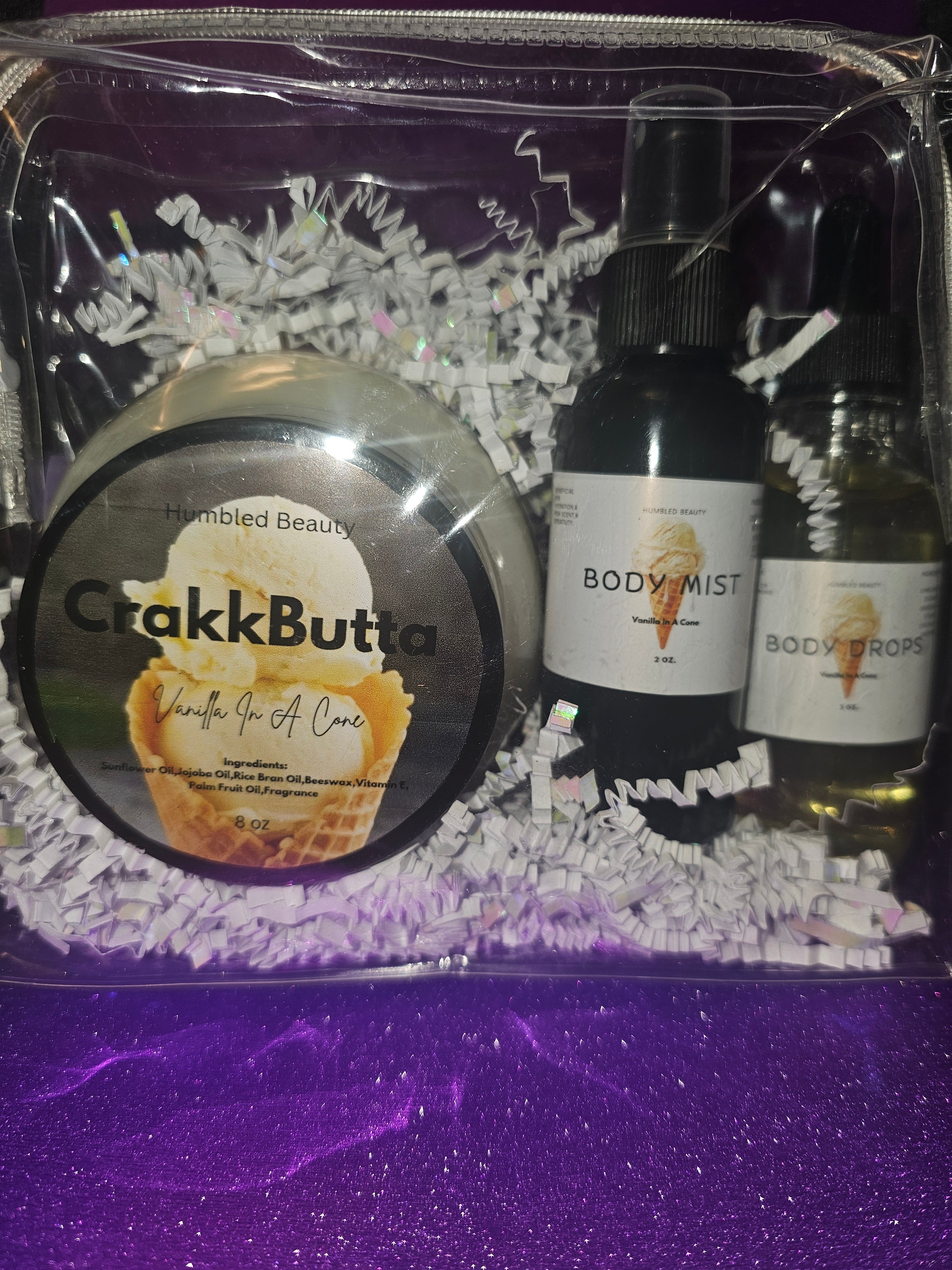 Vanilla In A Cone Set