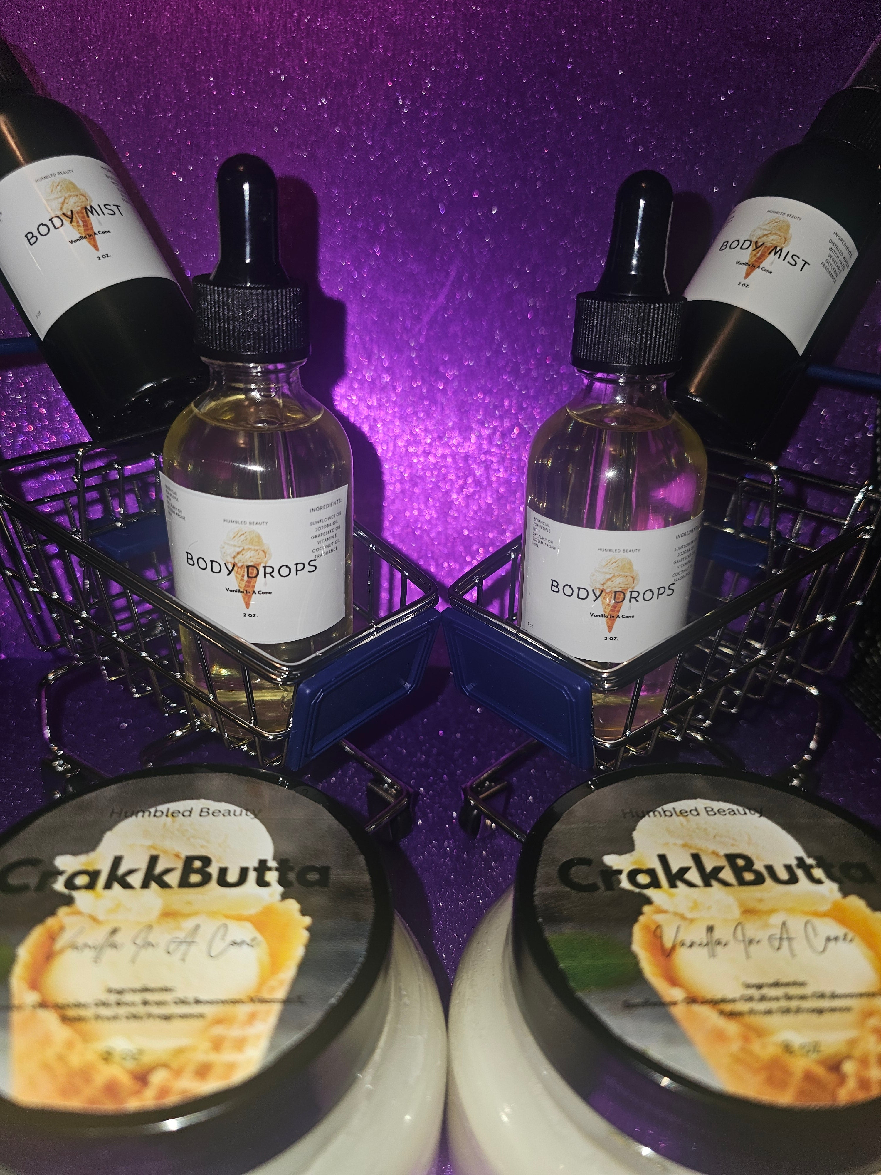 Vanilla In A Cone Body Drops
