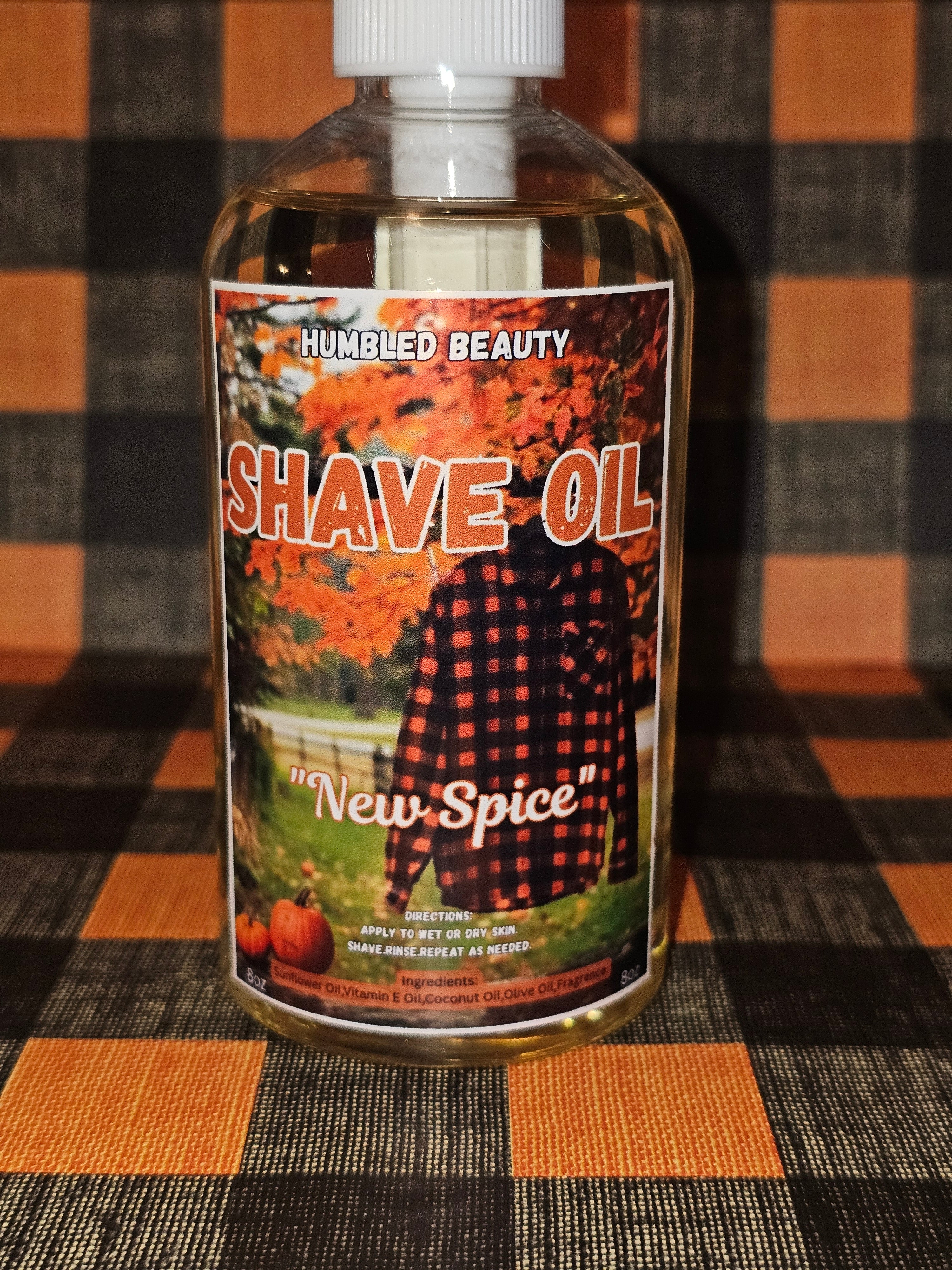 New Spice Shave Oil