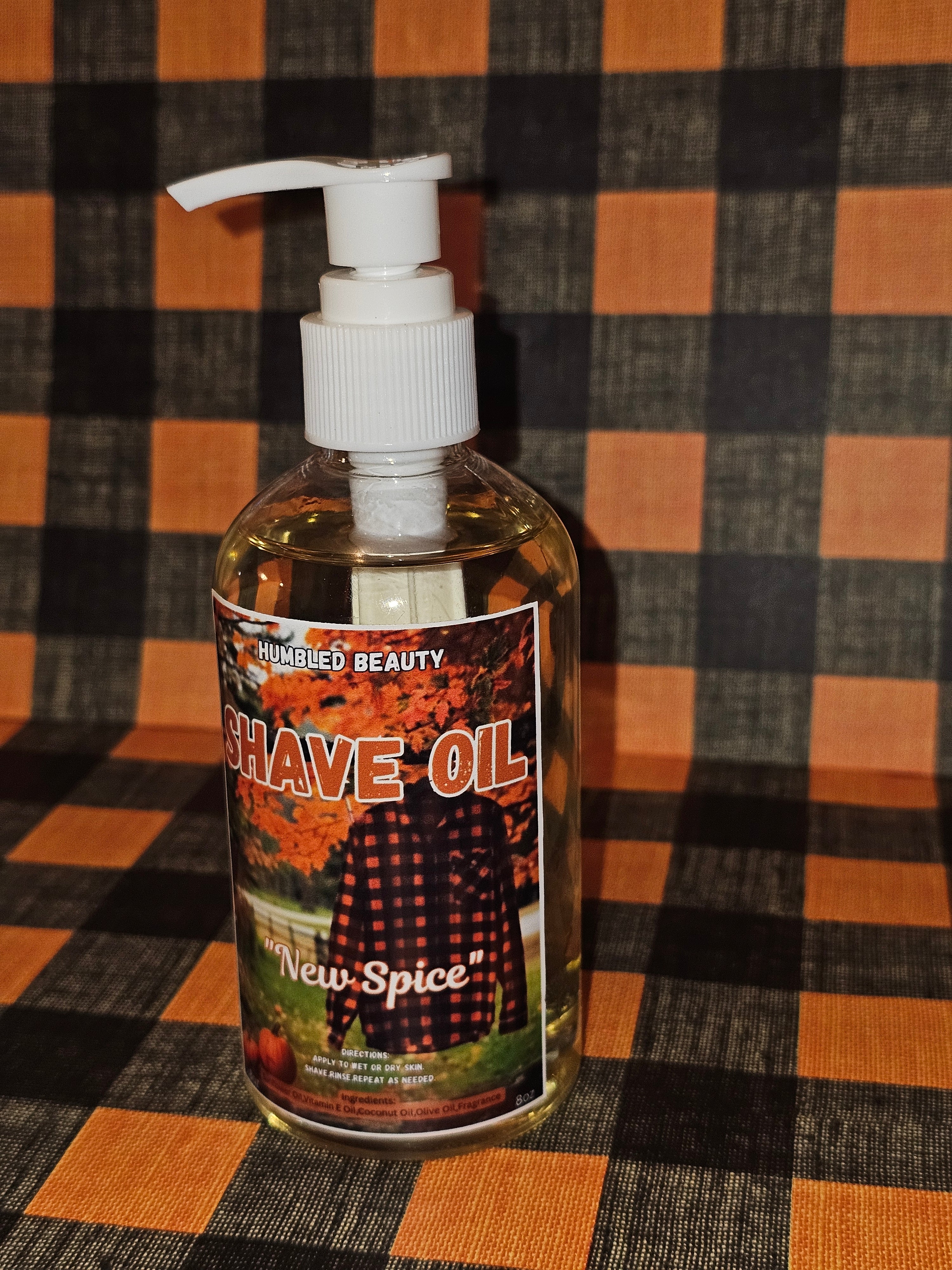 New Spice Shave Oil