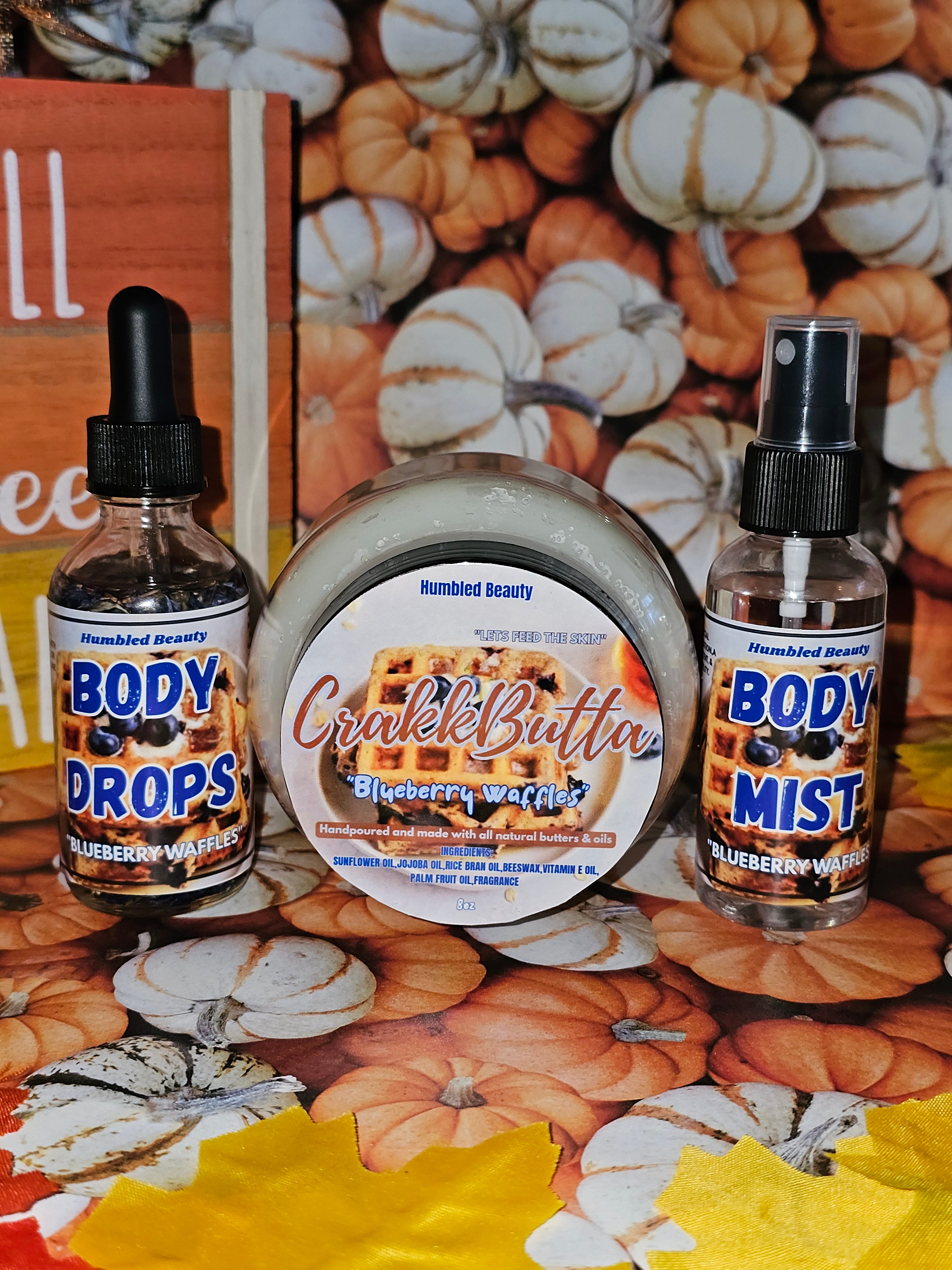 Blueberry Waffles Set