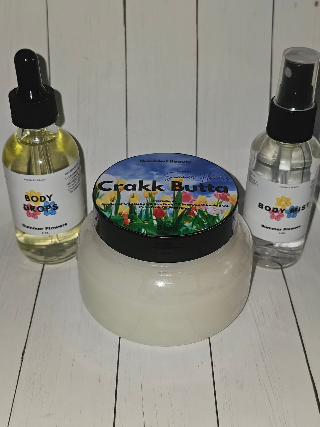 Summer Flowers Body Butta Set