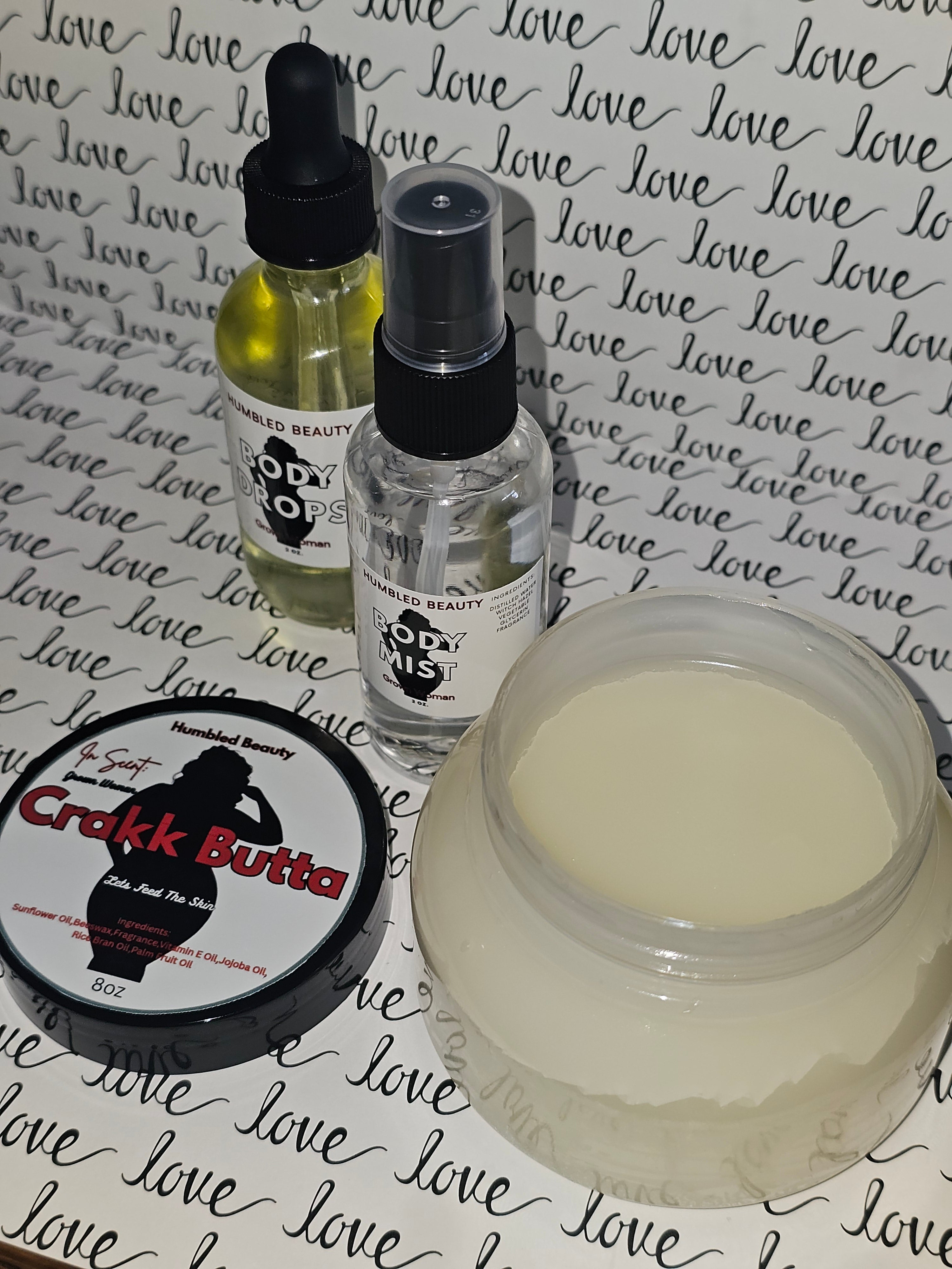 Grown Woman Crakk Butta Set