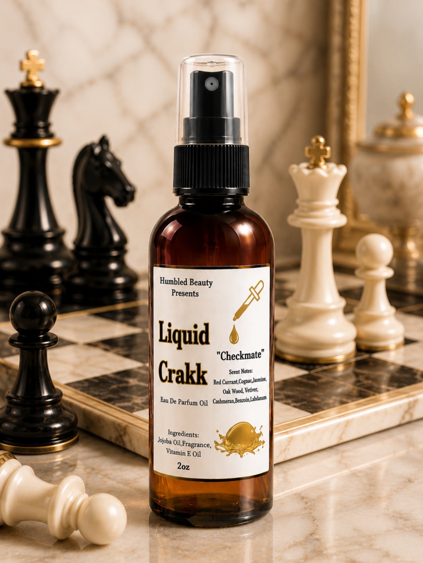 Checkmate Liquid Crakk Eau De Parfum Oil