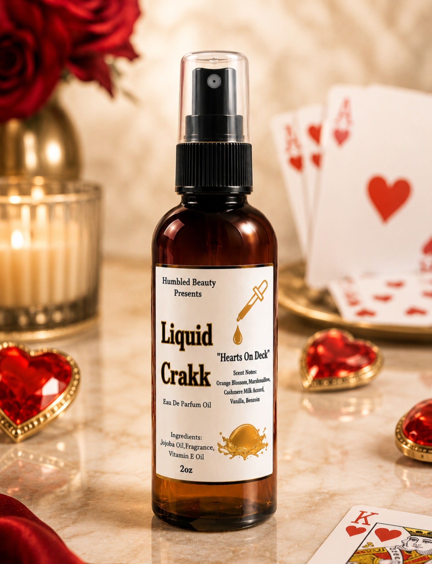 Hearts On Deck Liquid Crakk Eau De Parfum Oil