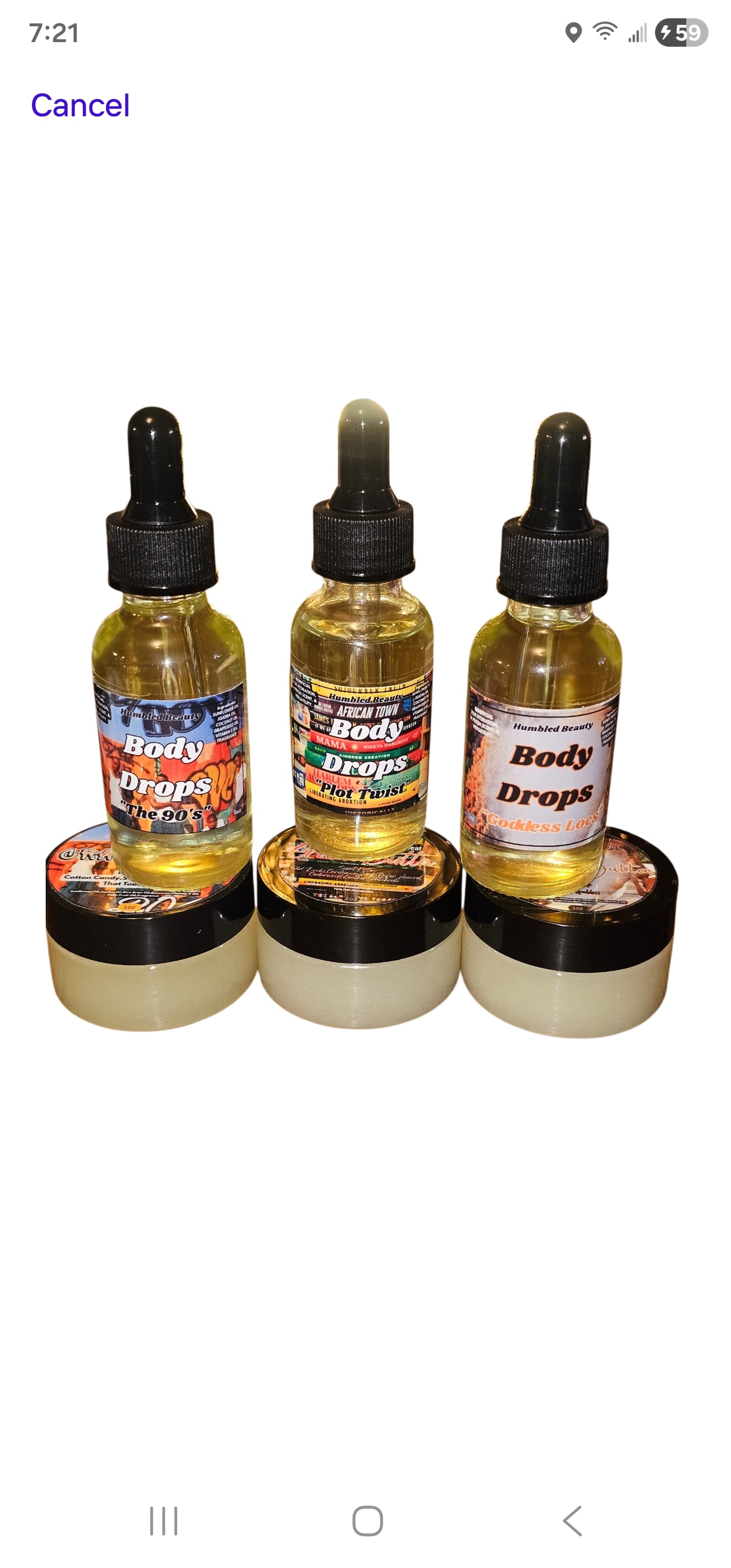 Spring Travel Bundle(Three 1oz Crakk Butta's & Three 1oz Body Drops)