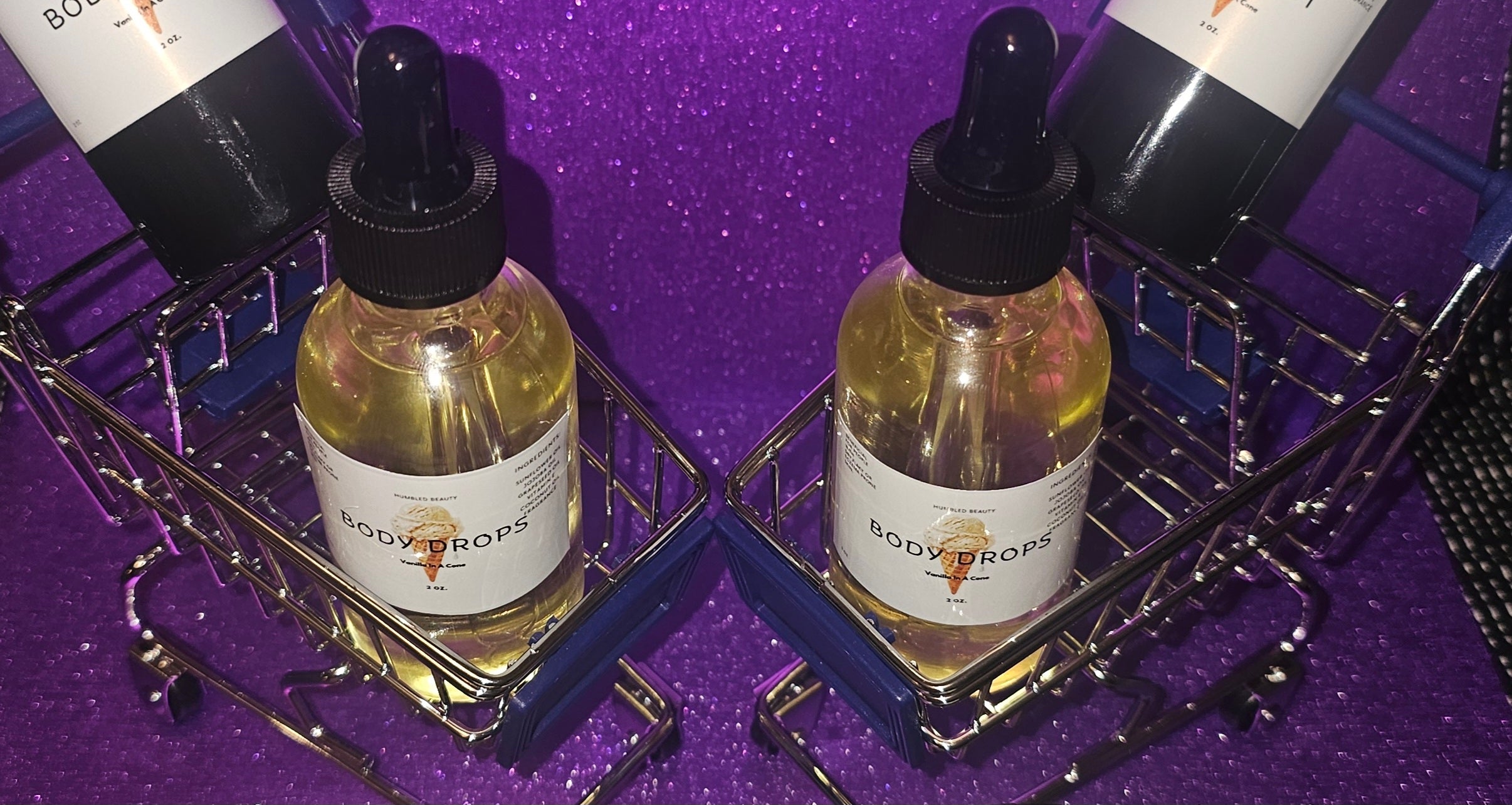 Vanilla In A Cone Body Drops