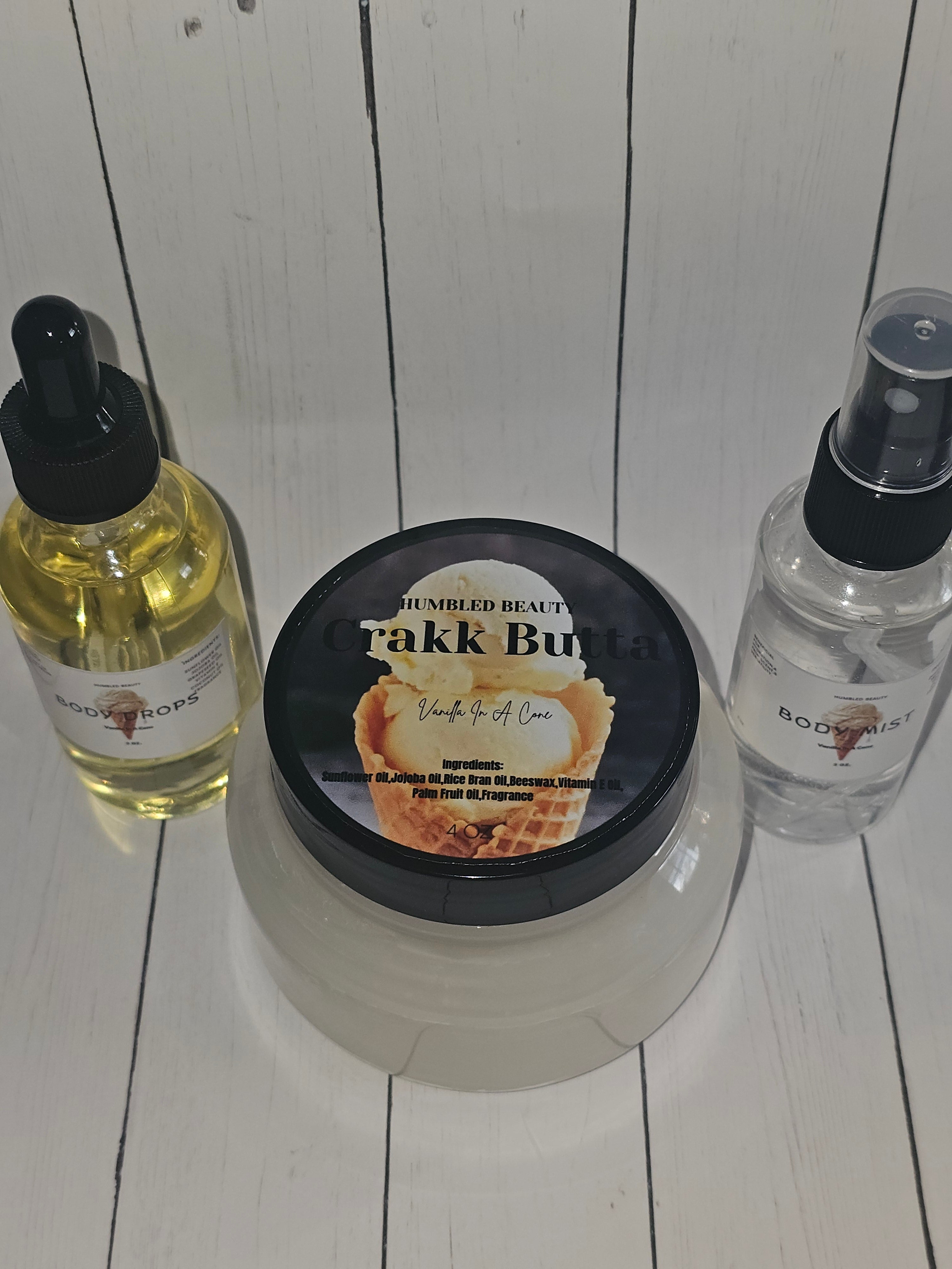 Vanilla In A Cone Set