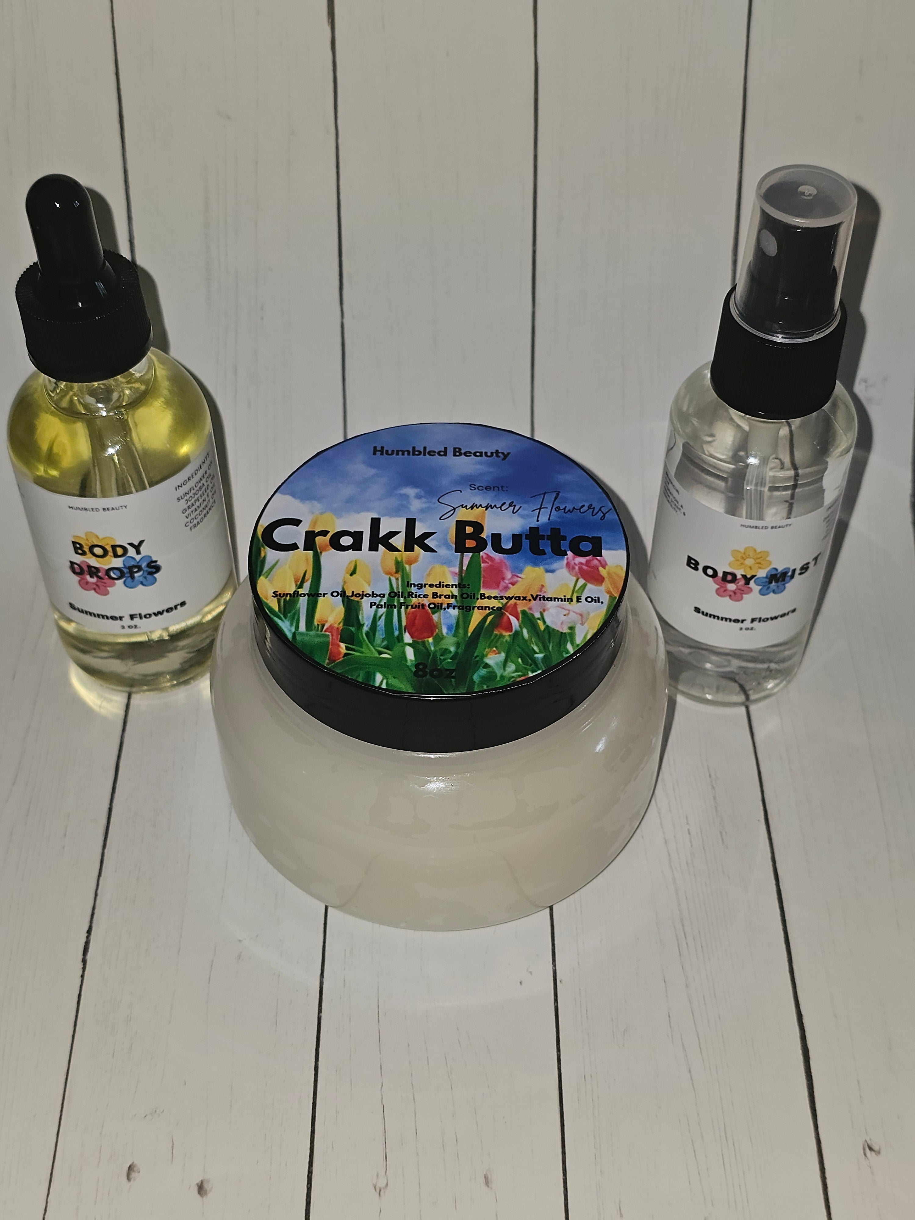 Summer Flowers Body Butta Set