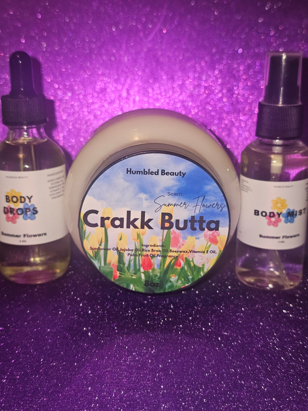 Summer Flowers Body Butta Set