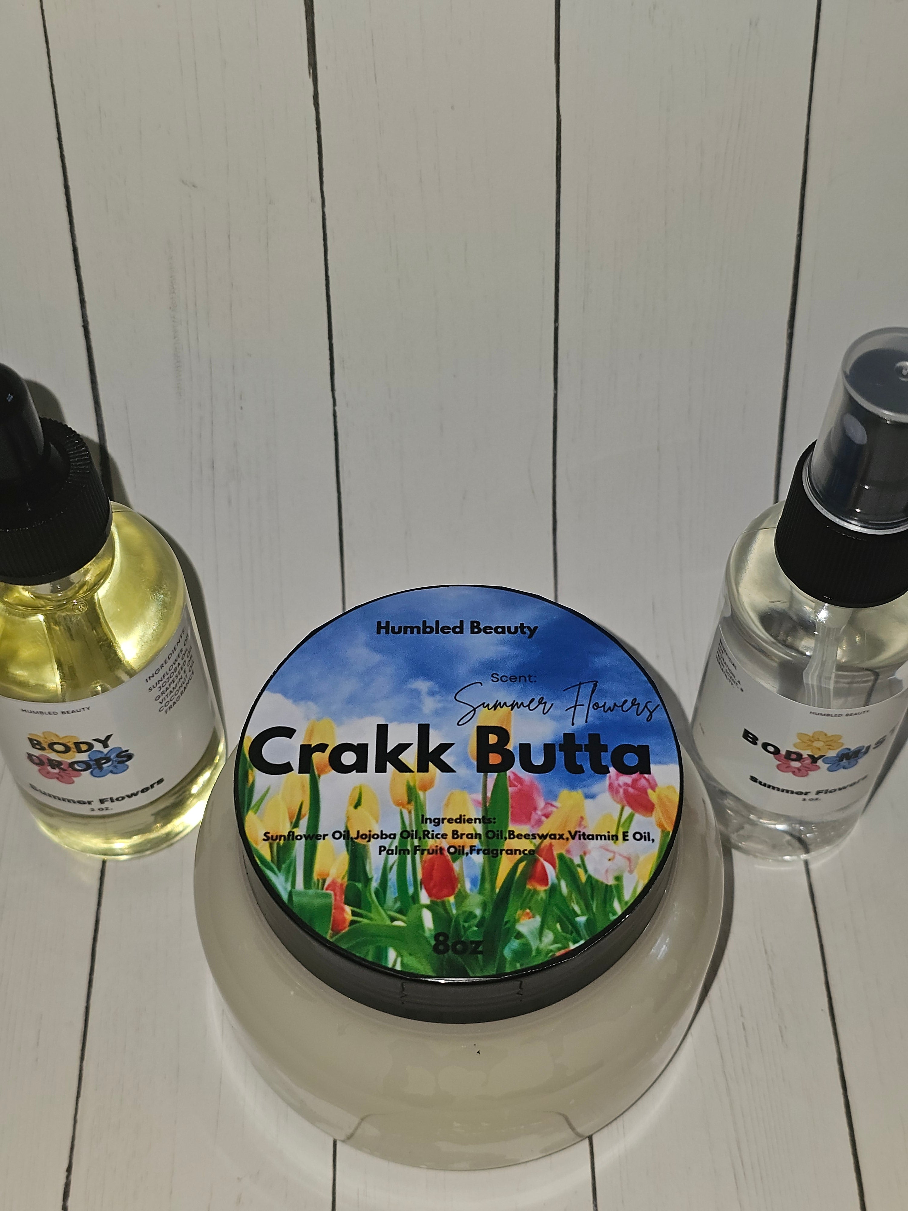 Summer Flowers Body Butta Set