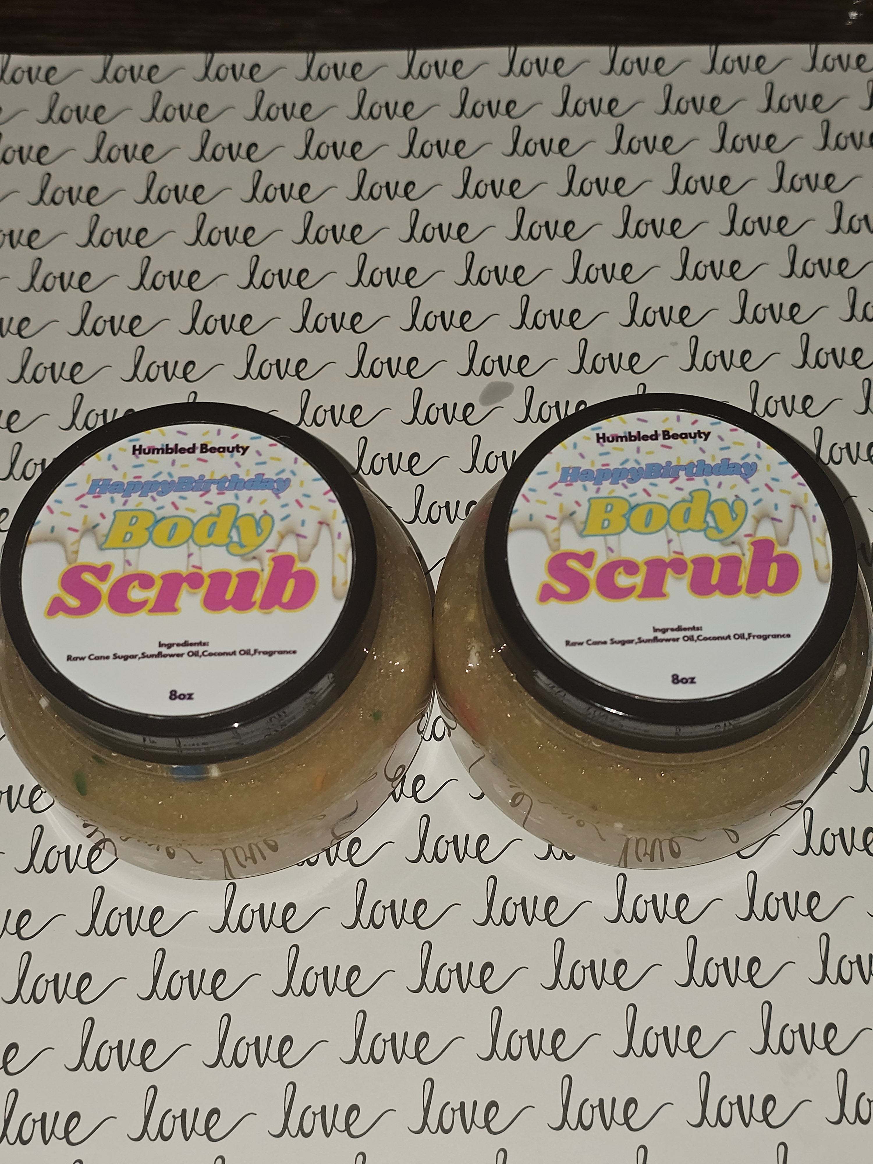 Happy Birthday Sugar Body Scrub