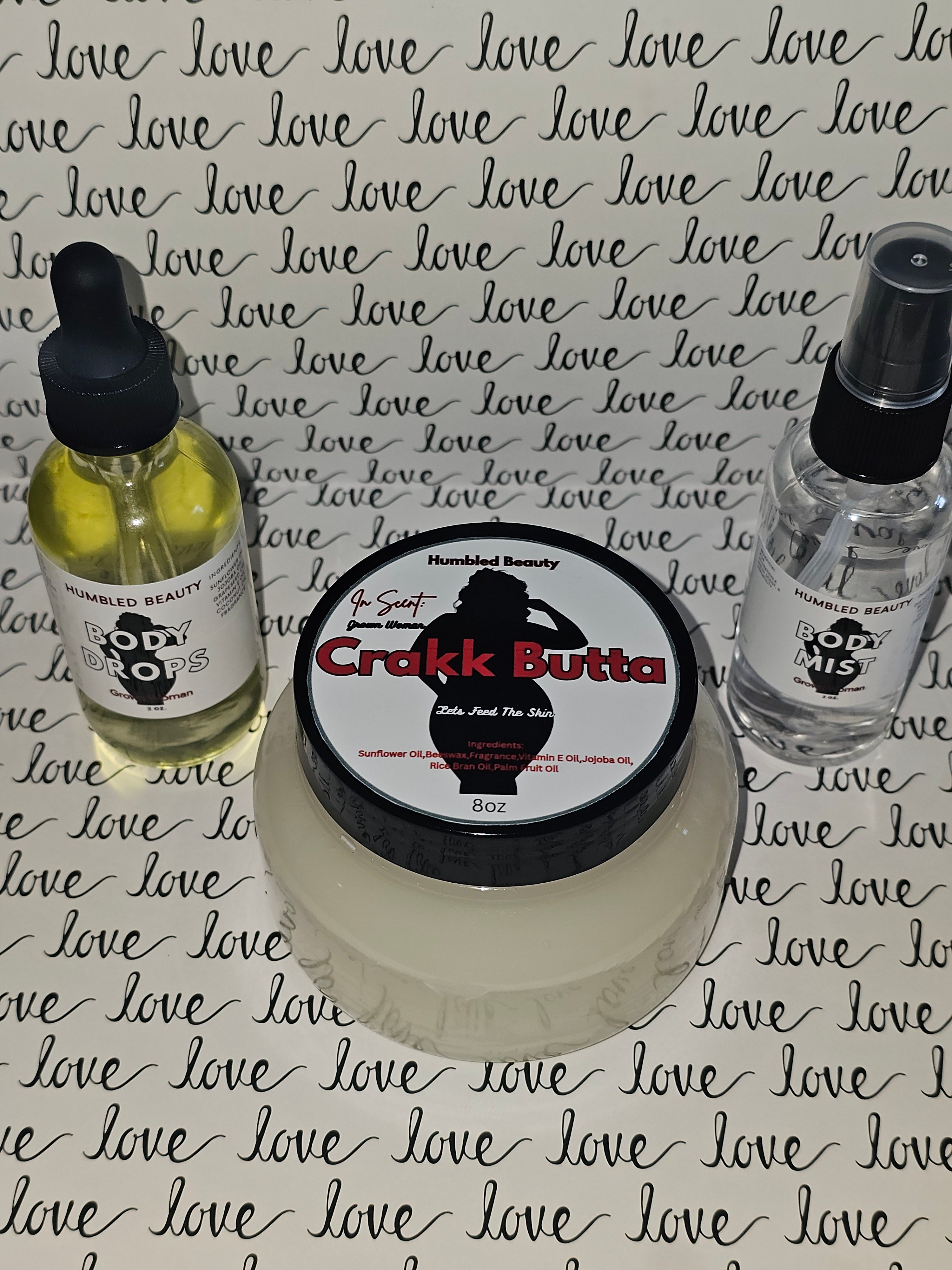 Grown Woman Crakk Butta Set