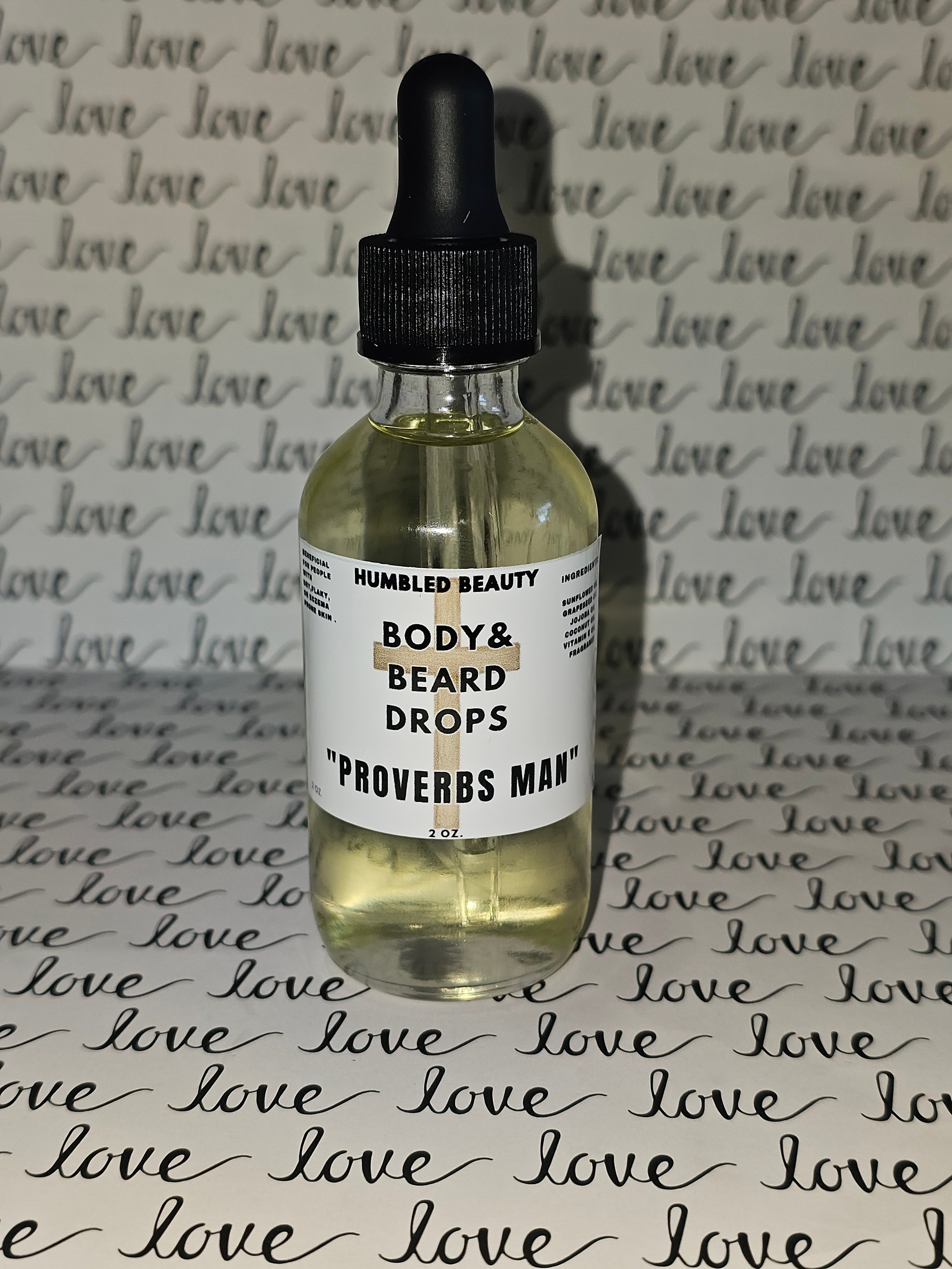 Set of 5 Variety Body/Beard Oil(Men)