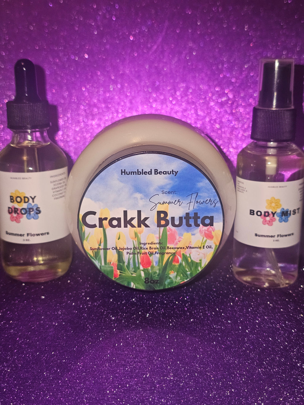 Summer Flowers Body Butta Set