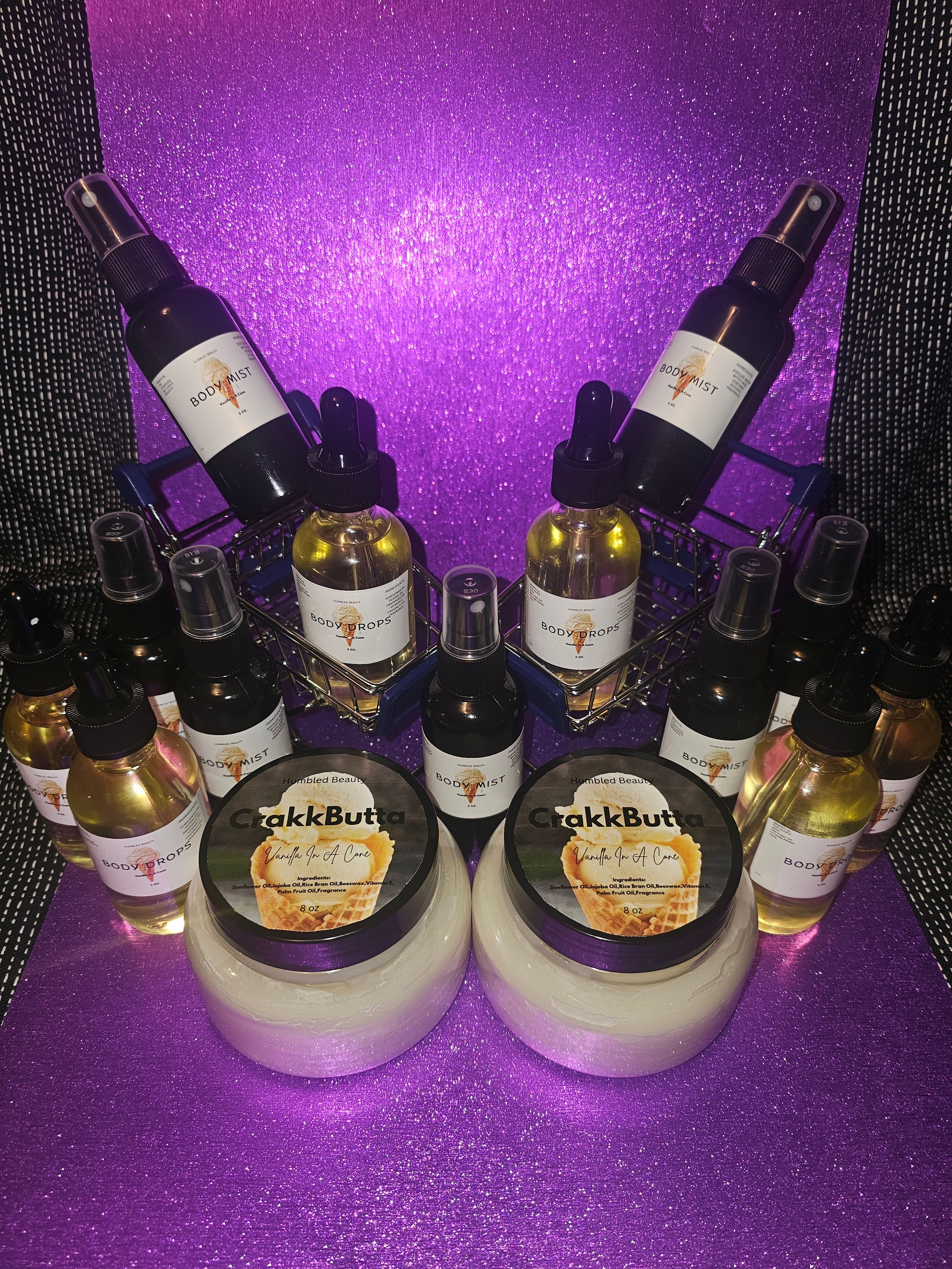 Vanilla In A Cone Body Drops