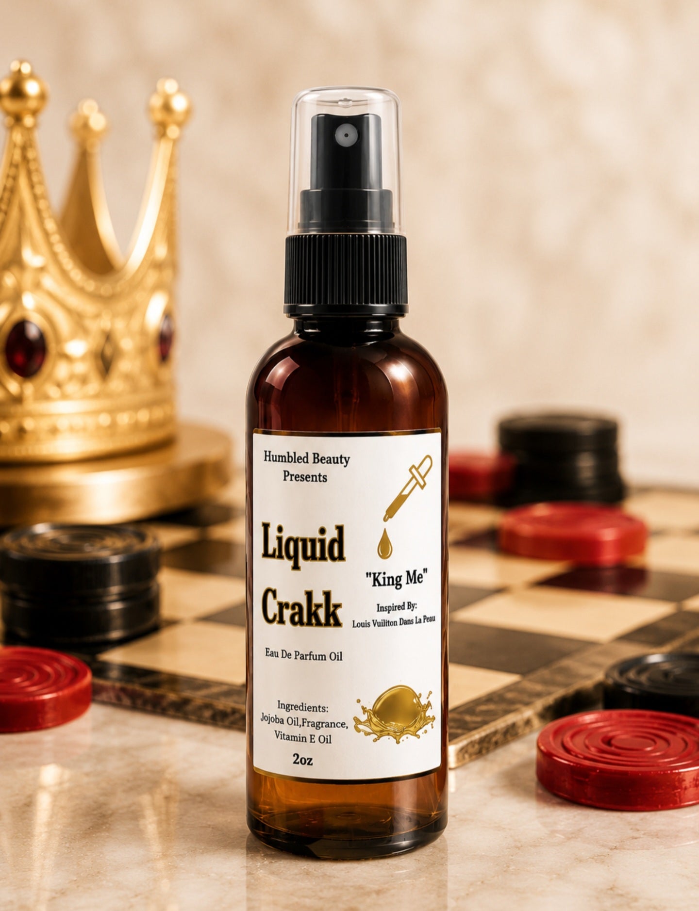 King Me Liquid Crakk Eau De Parfum Oil