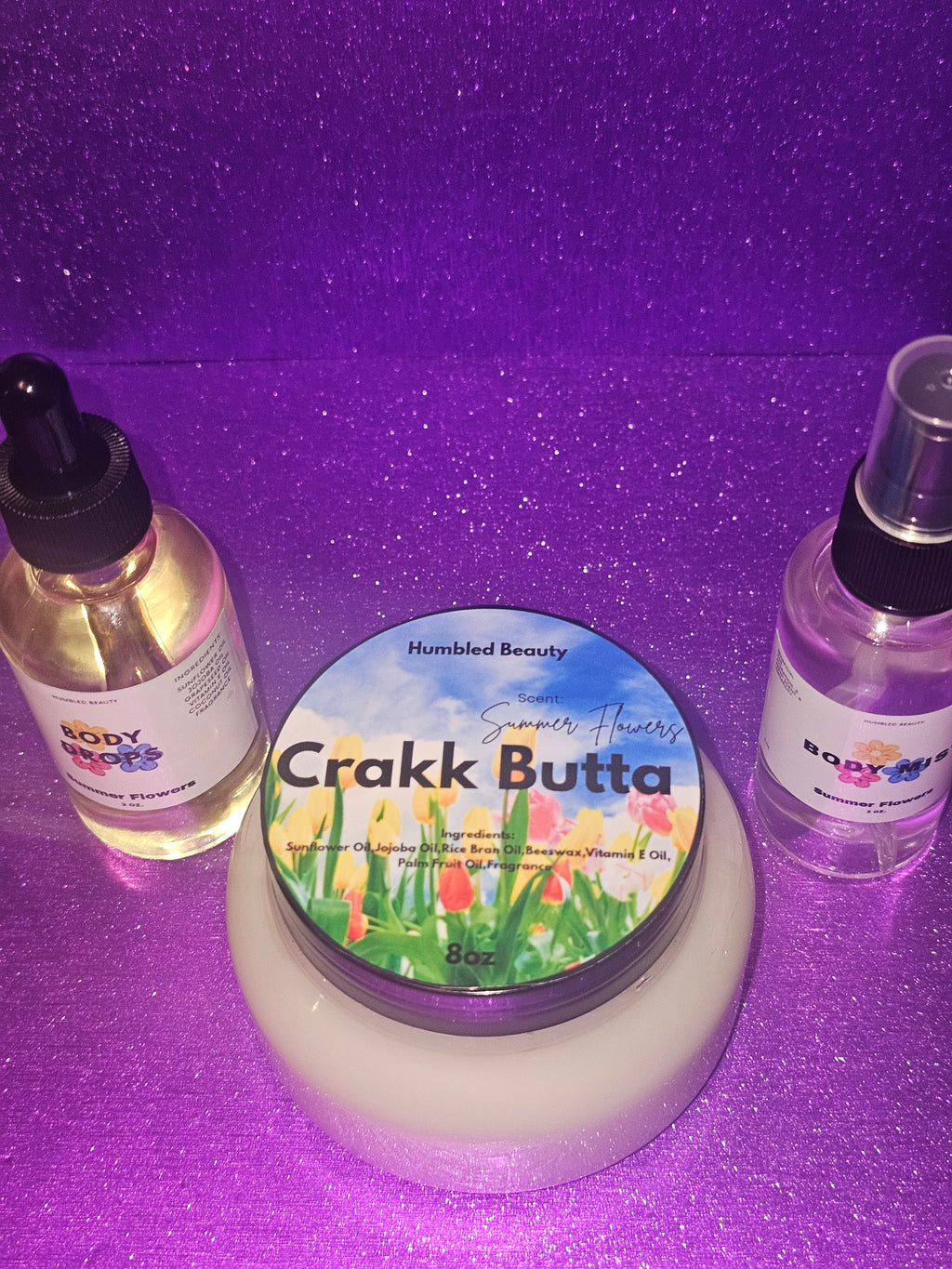 Summer Flowers Body Butta Set