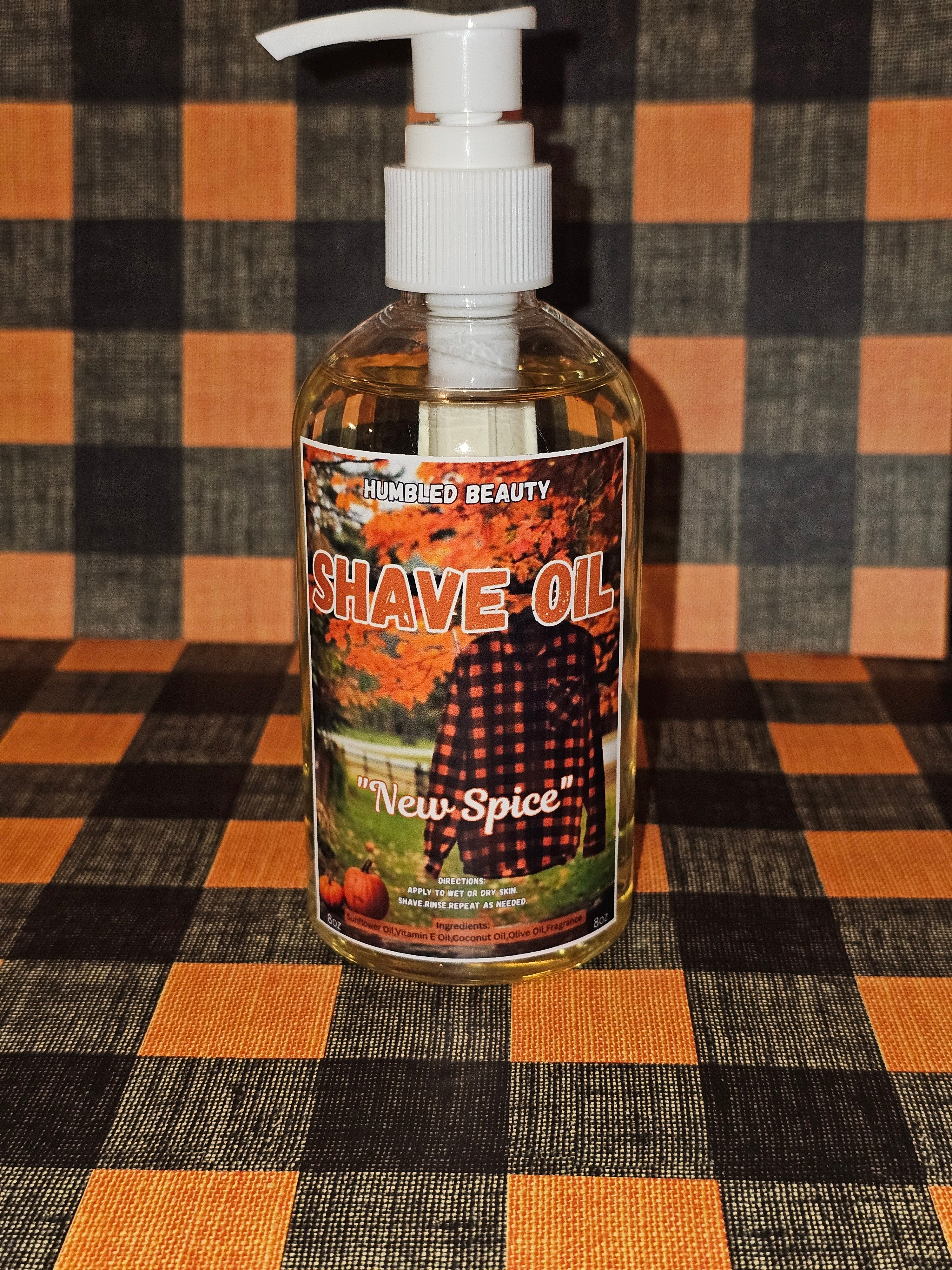 New Spice Shave Oil