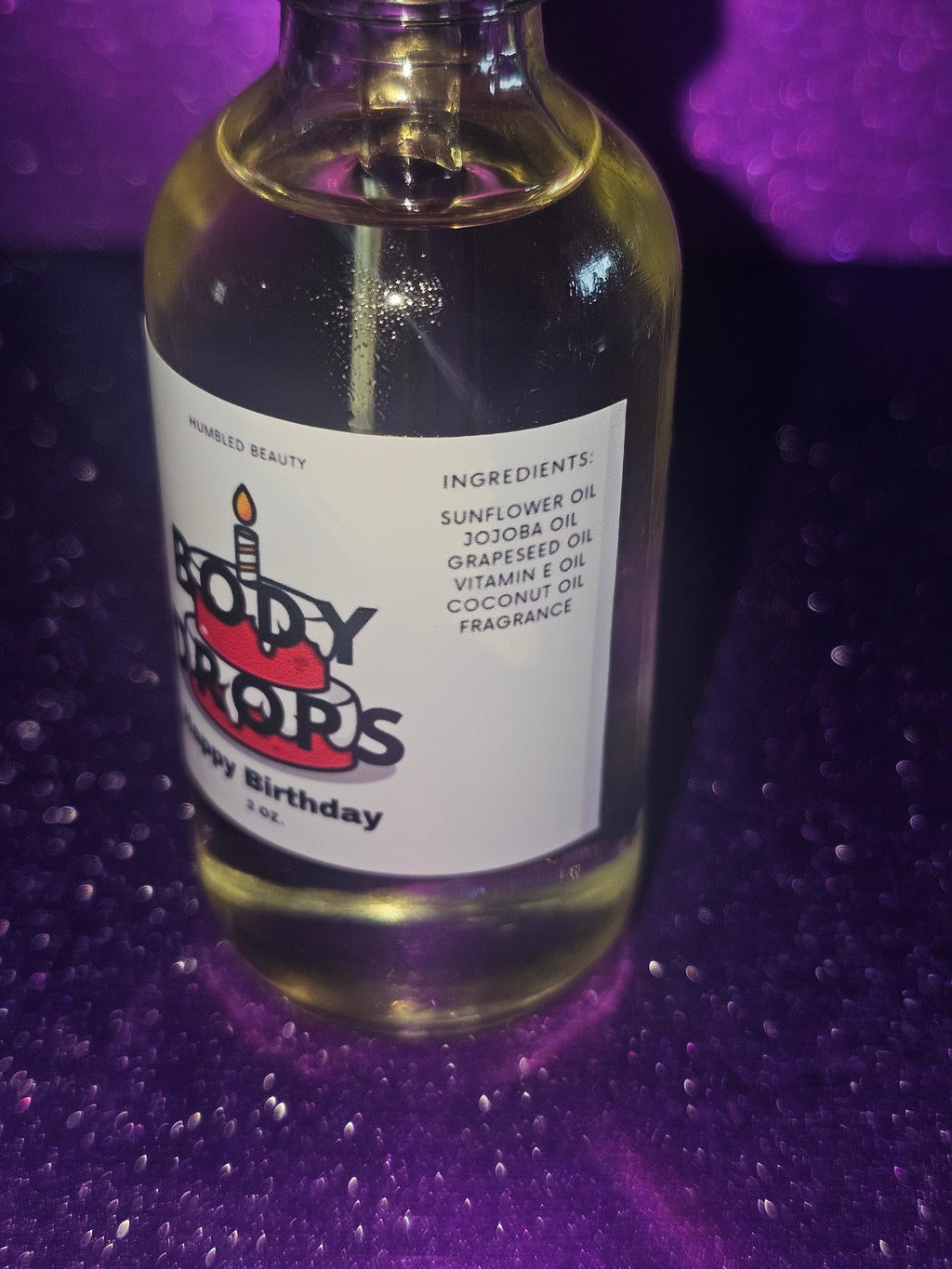Happy Birthday Body Drops
