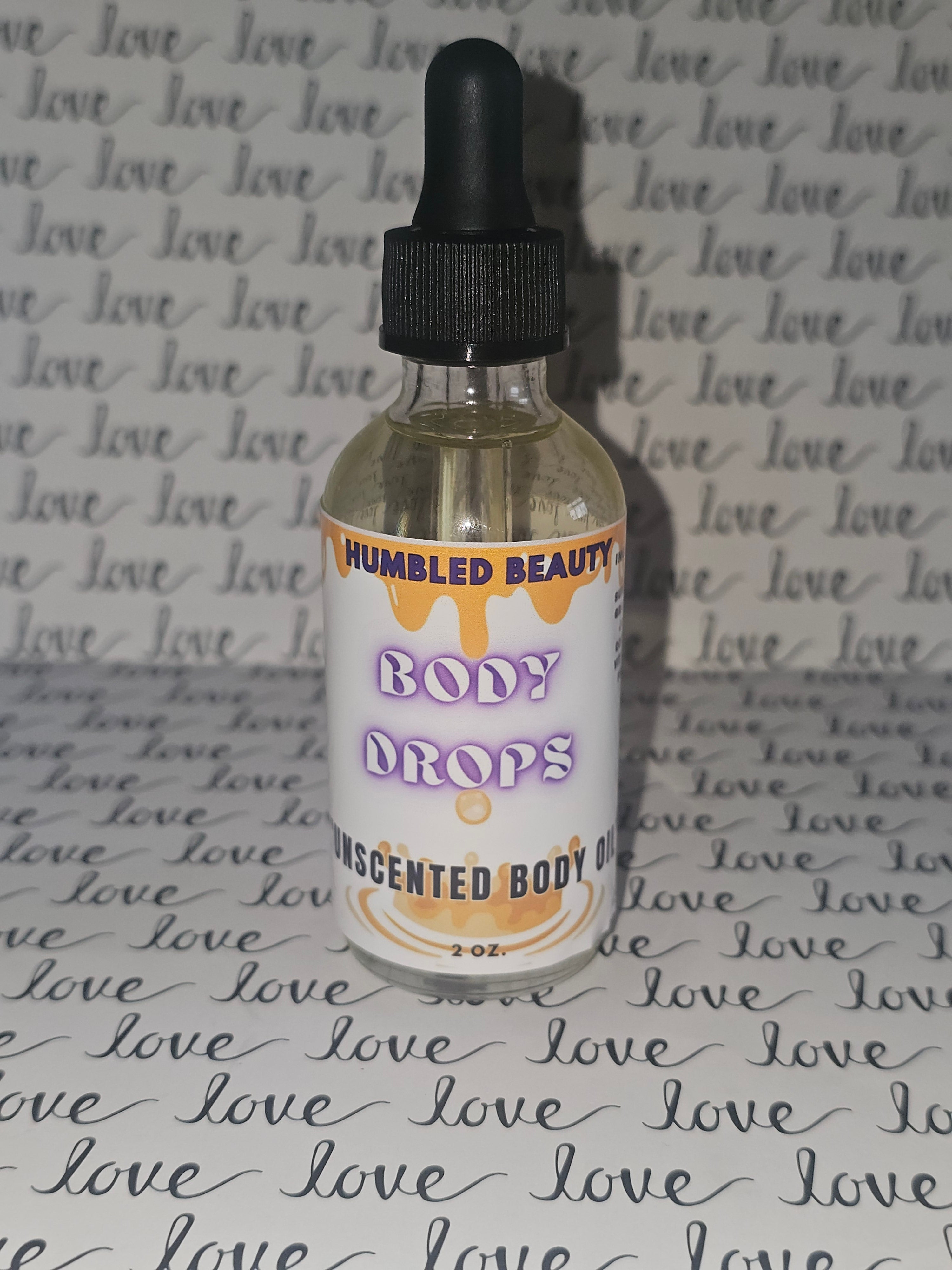 Unscented Body Drops