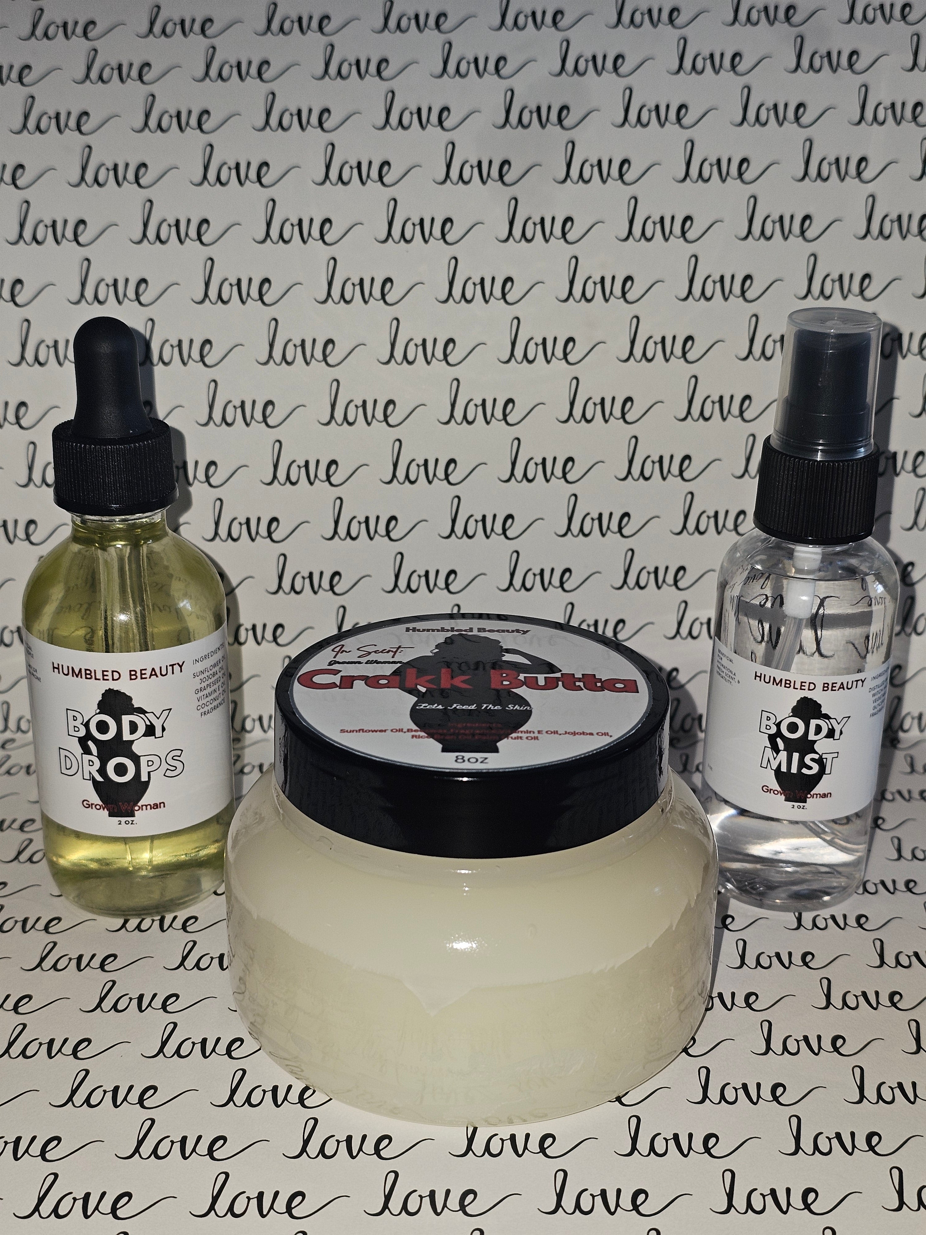 Grown Woman Crakk Butta Set