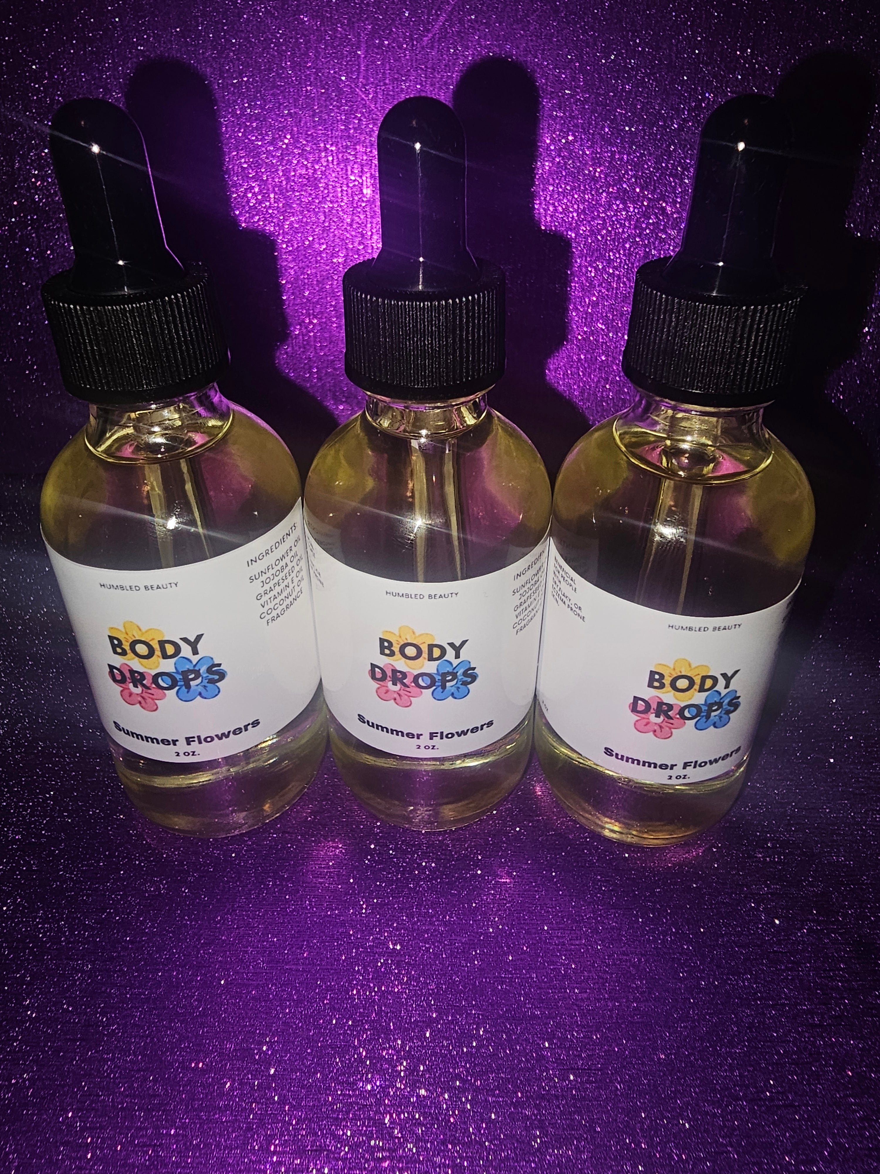 Summer Flowers Body Drops