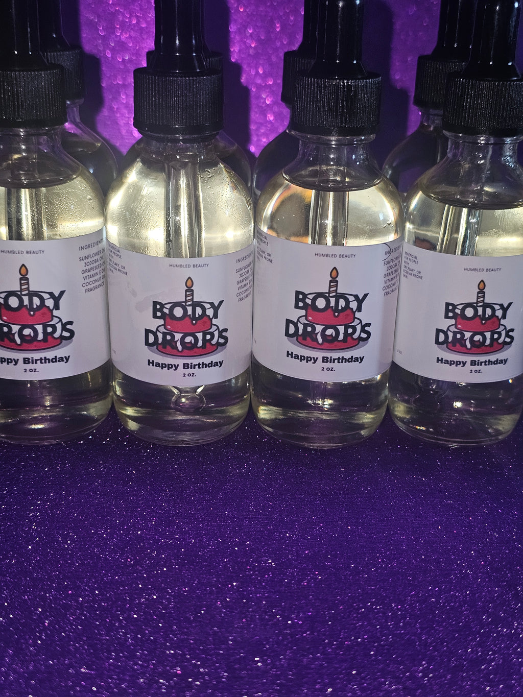 Happy Birthday Body Drops