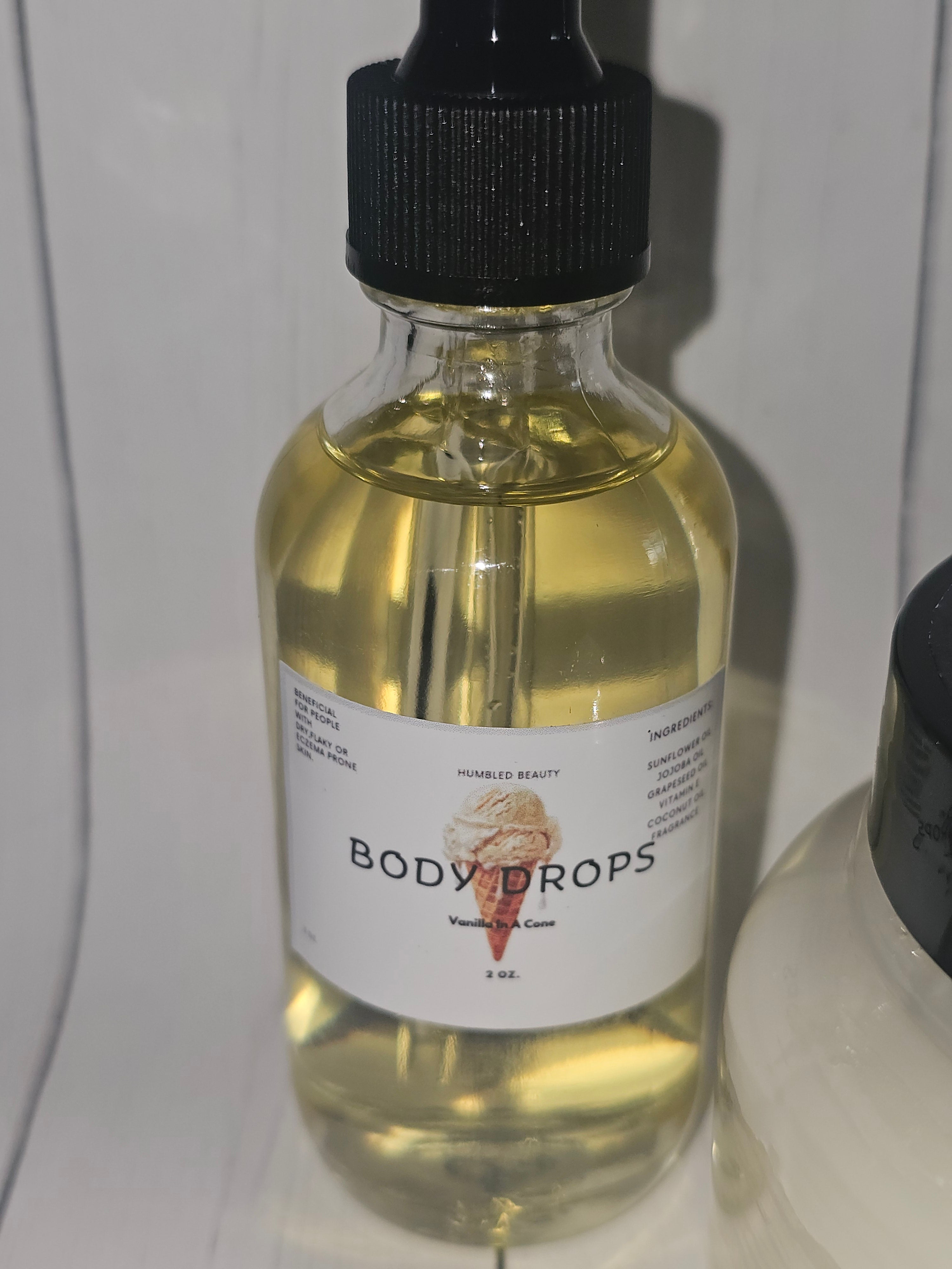 Vanilla In A Cone Body Drops