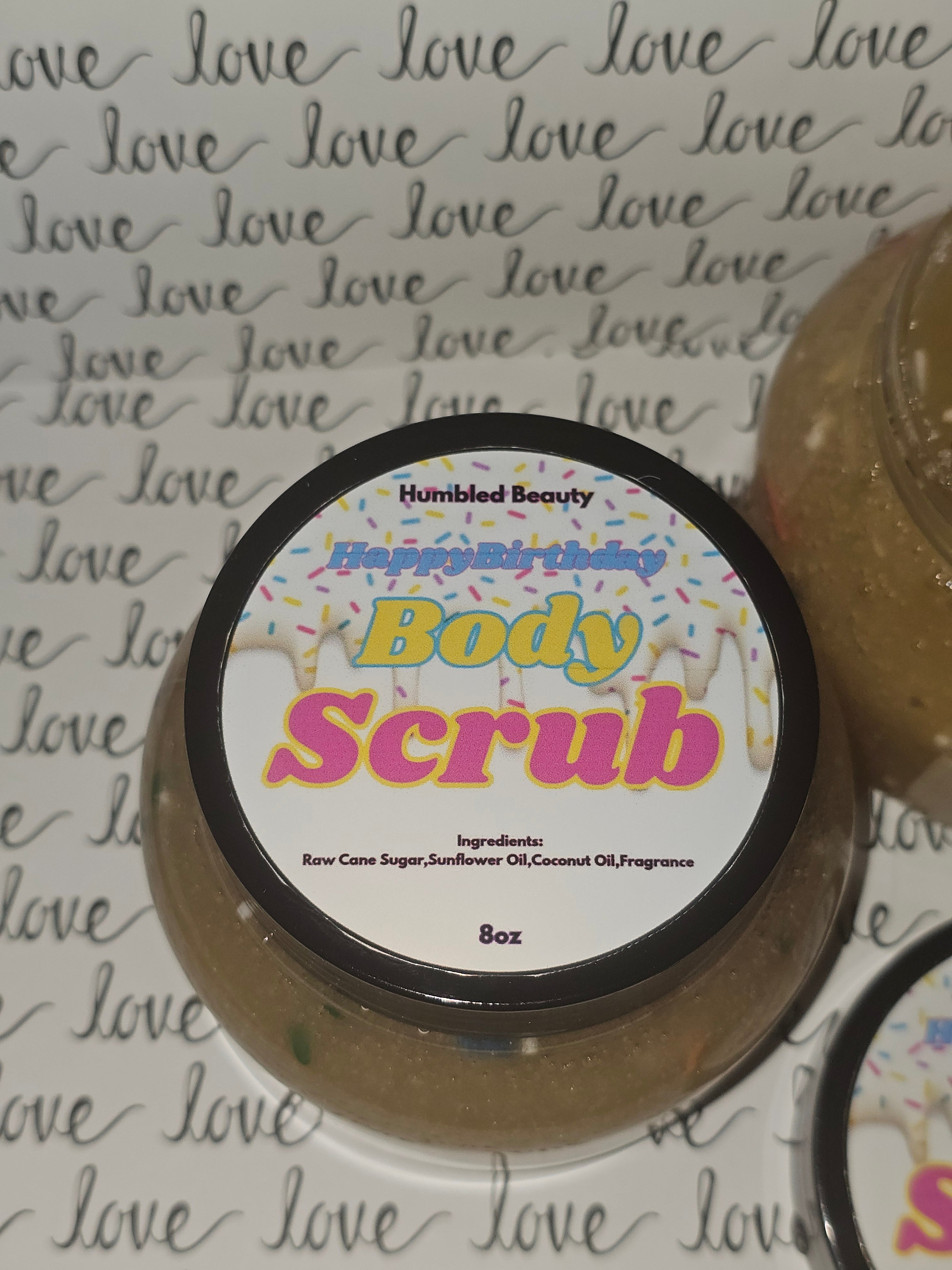 Happy Birthday Sugar Body Scrub