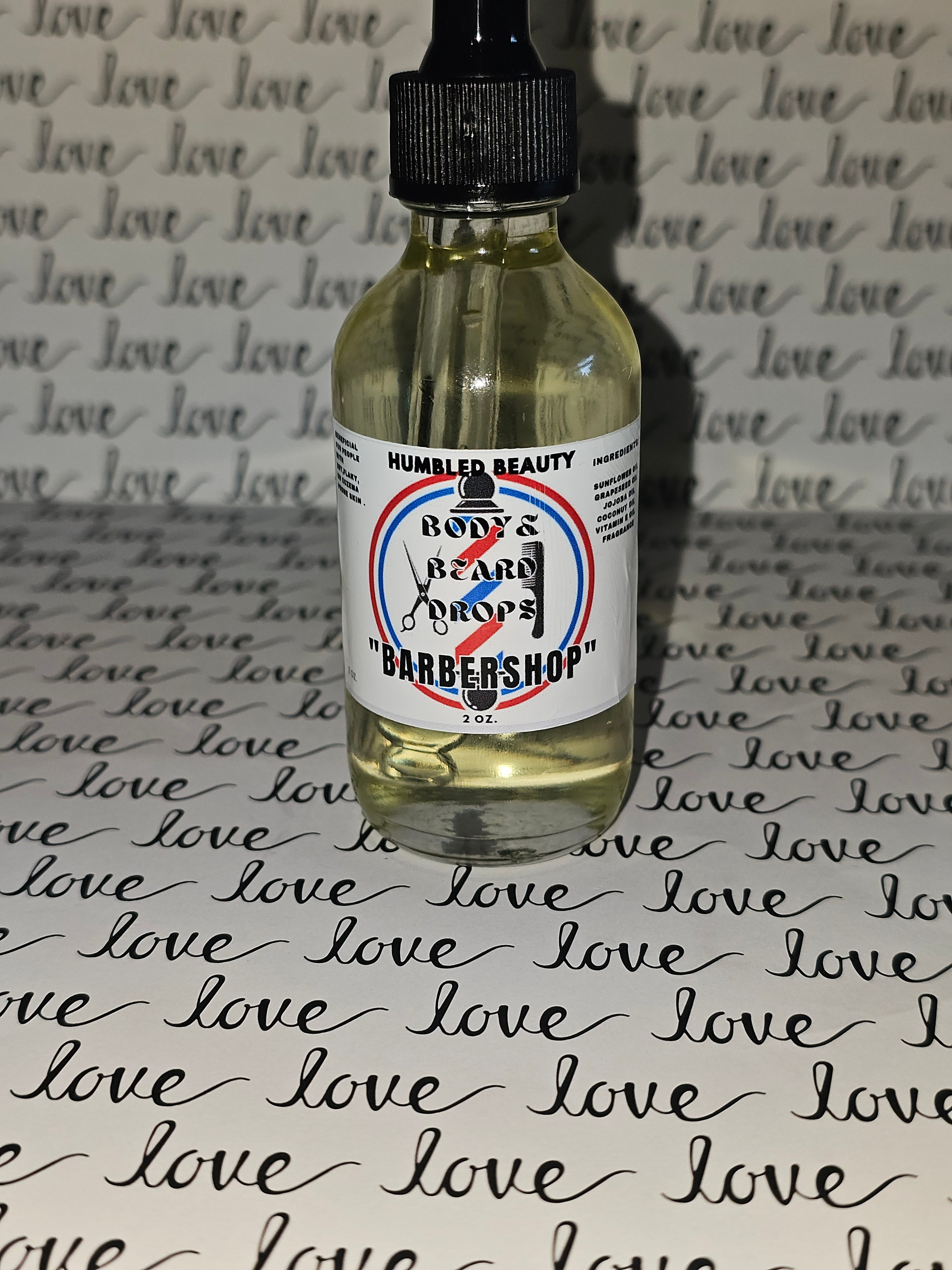 Set of 5 Variety Body/Beard Oil(Men)