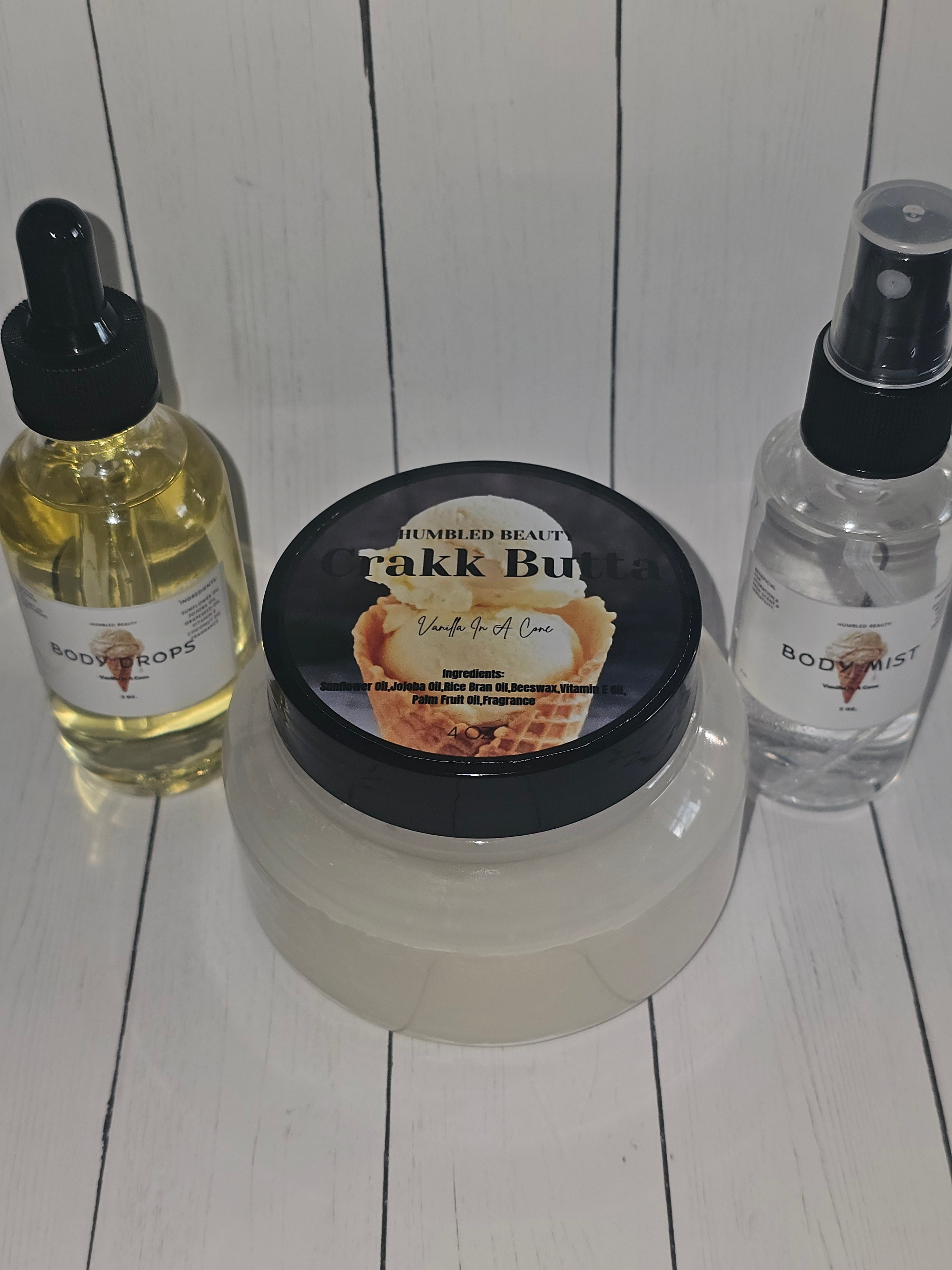 Vanilla In A Cone Set