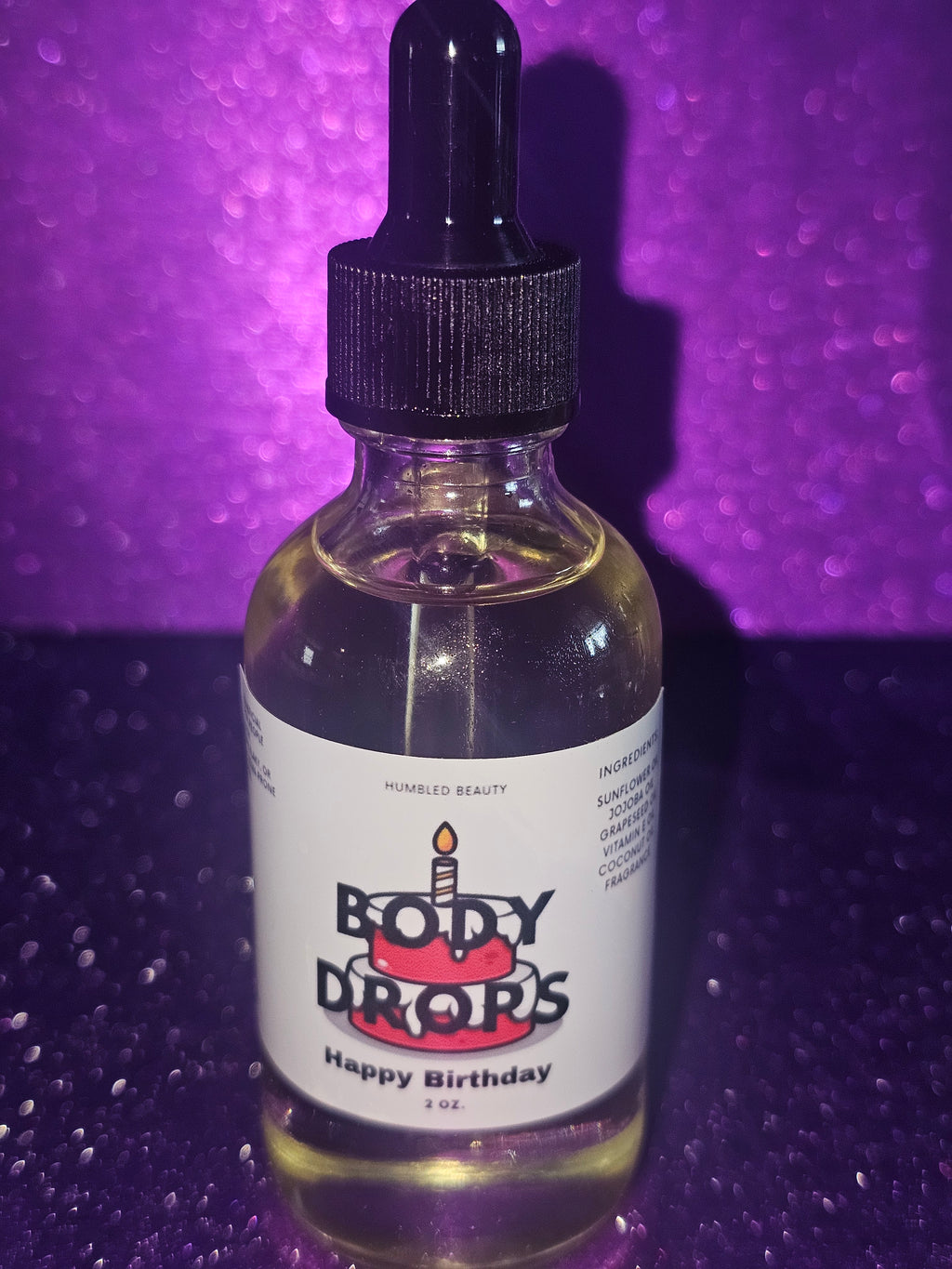 Happy Birthday Body Drops
