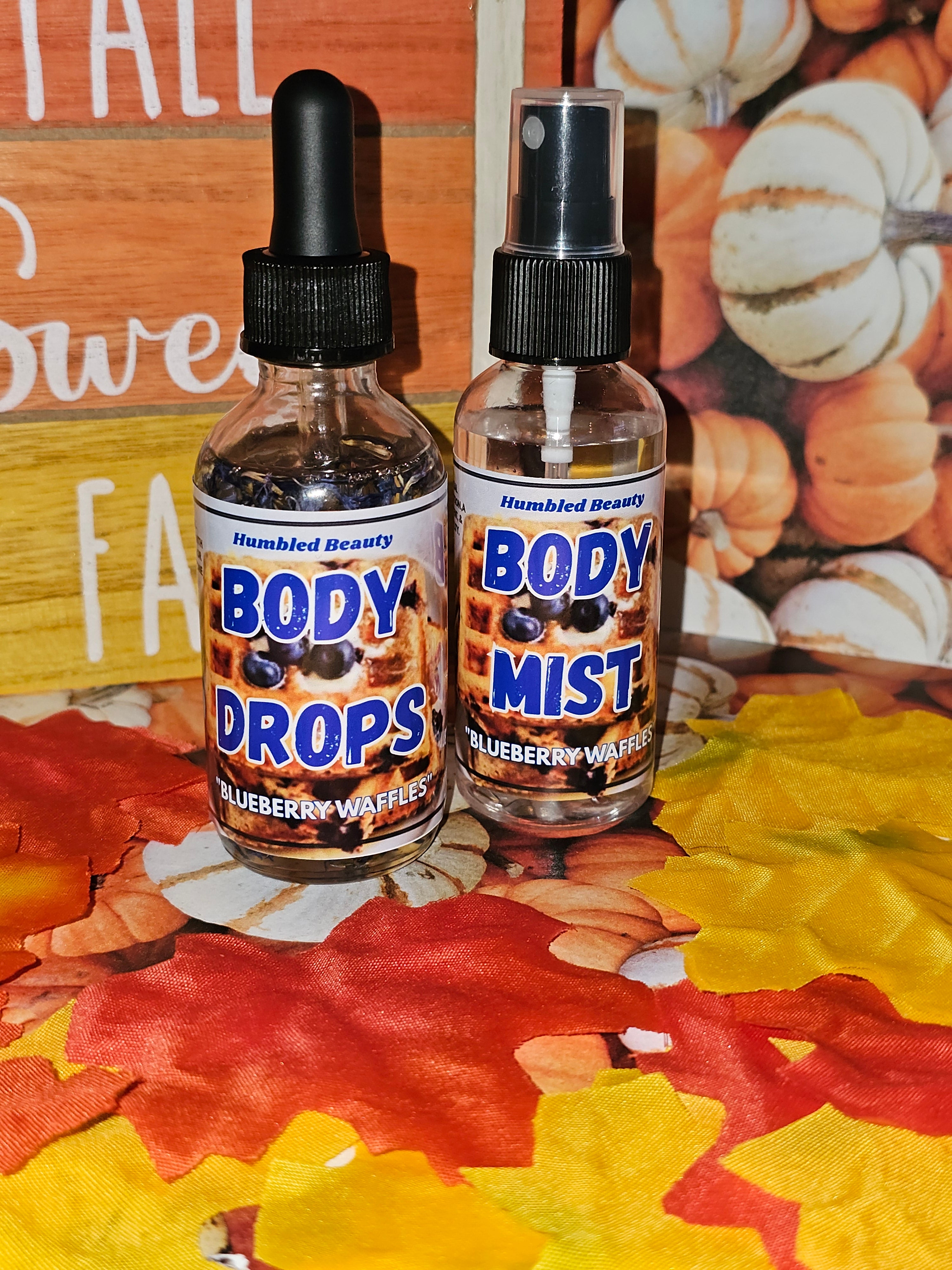 Blueberry Waffles Set